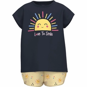 Name it Dark Sapphire Love To Smile Vigea T-Shirt Set Comfy and Soft Casual Vibes