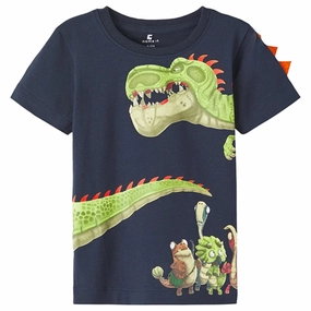 Name it Dark Sapphire Maceo Gigantasaurus T-shirt Simple Fit