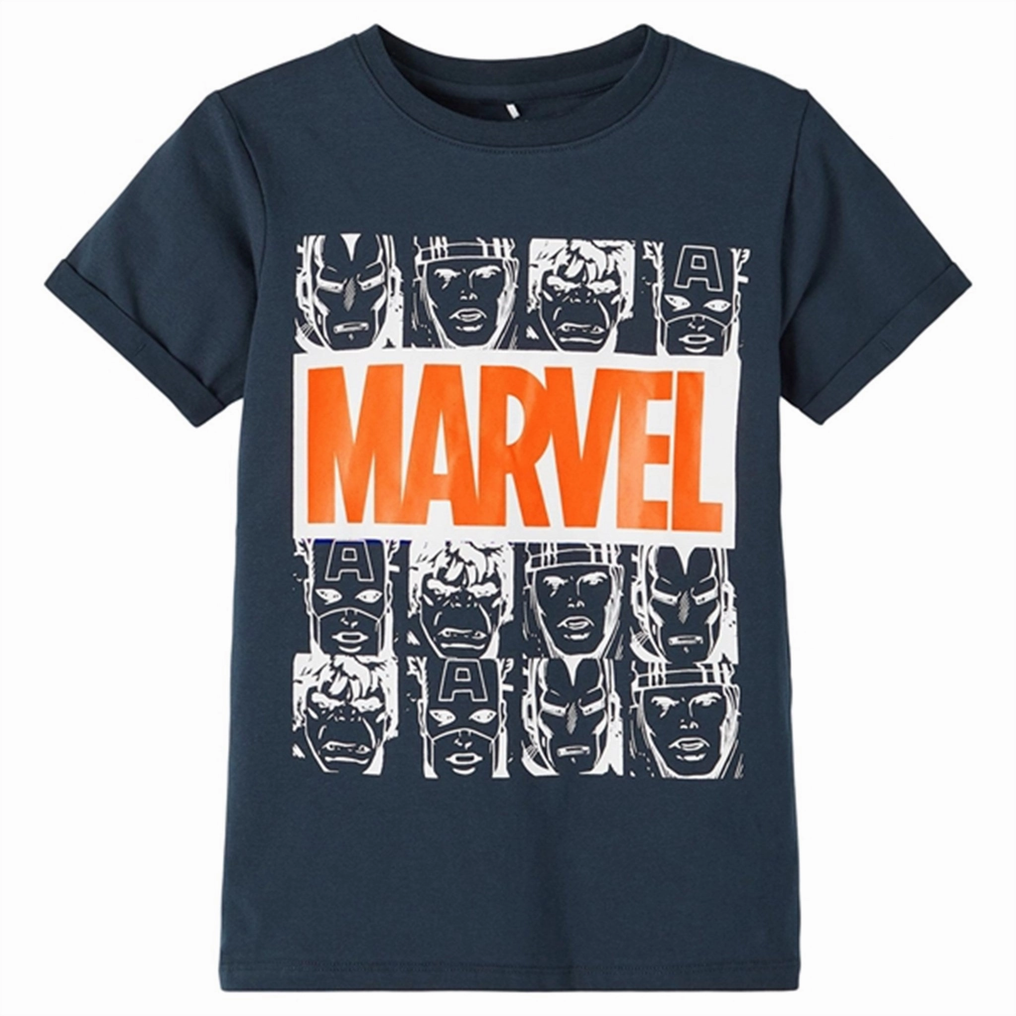 Name it Dark Sapphire Mackin Marvel T-Shirt Layering Must-Have Everyday Casual