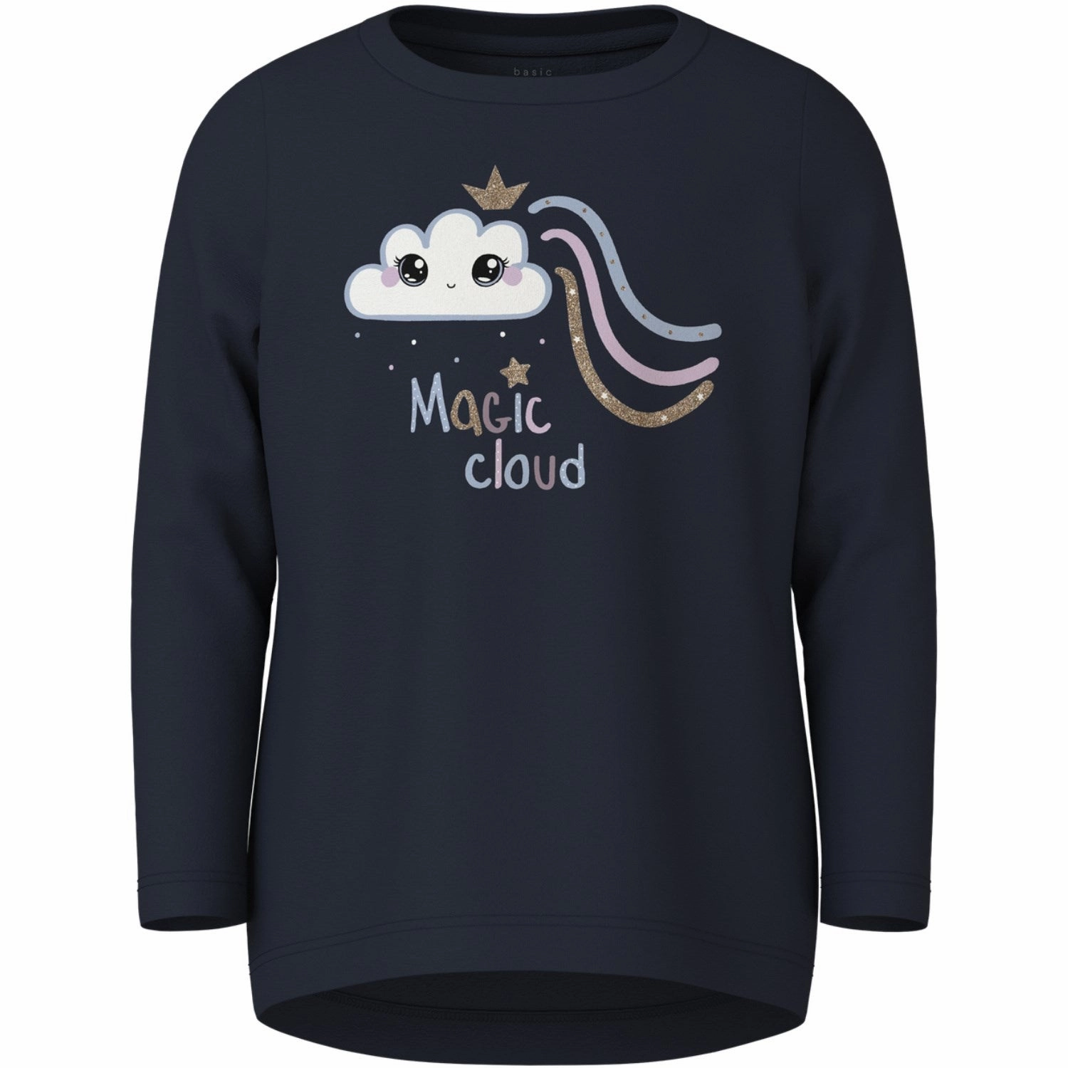 Sustainable production Name It Dark Sapphire Magic Cloud Vix Blouse