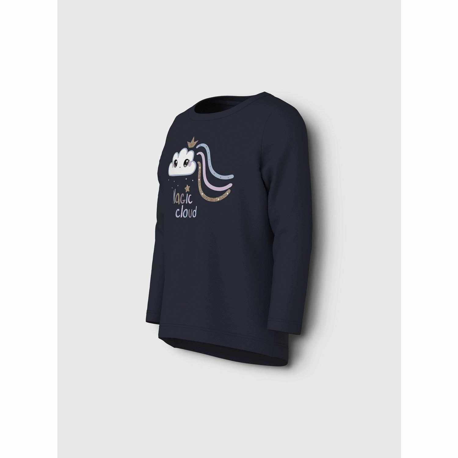 Abstract art Name It Dark Sapphire Magic Cloud Vix Blouse