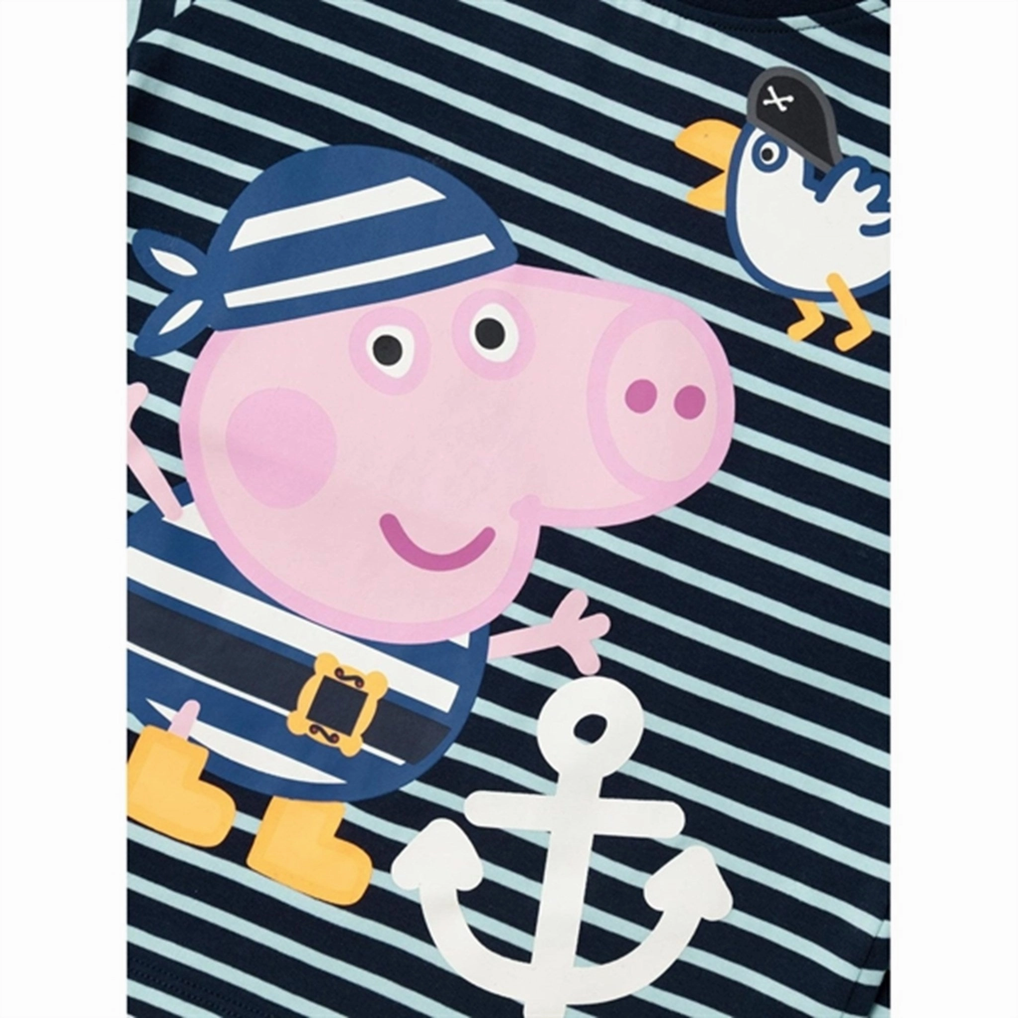 Summer Outfit Name it Dark Sapphire Mister Peppa Pig Blouse