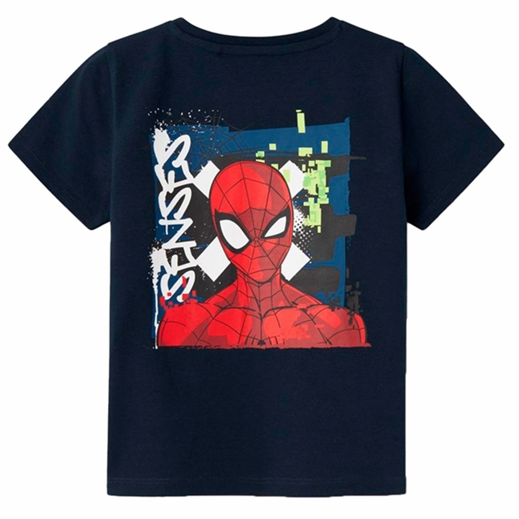 Name it Dark Sapphire Mizz Spider T-Shirt Comfort First Cozy Apparel