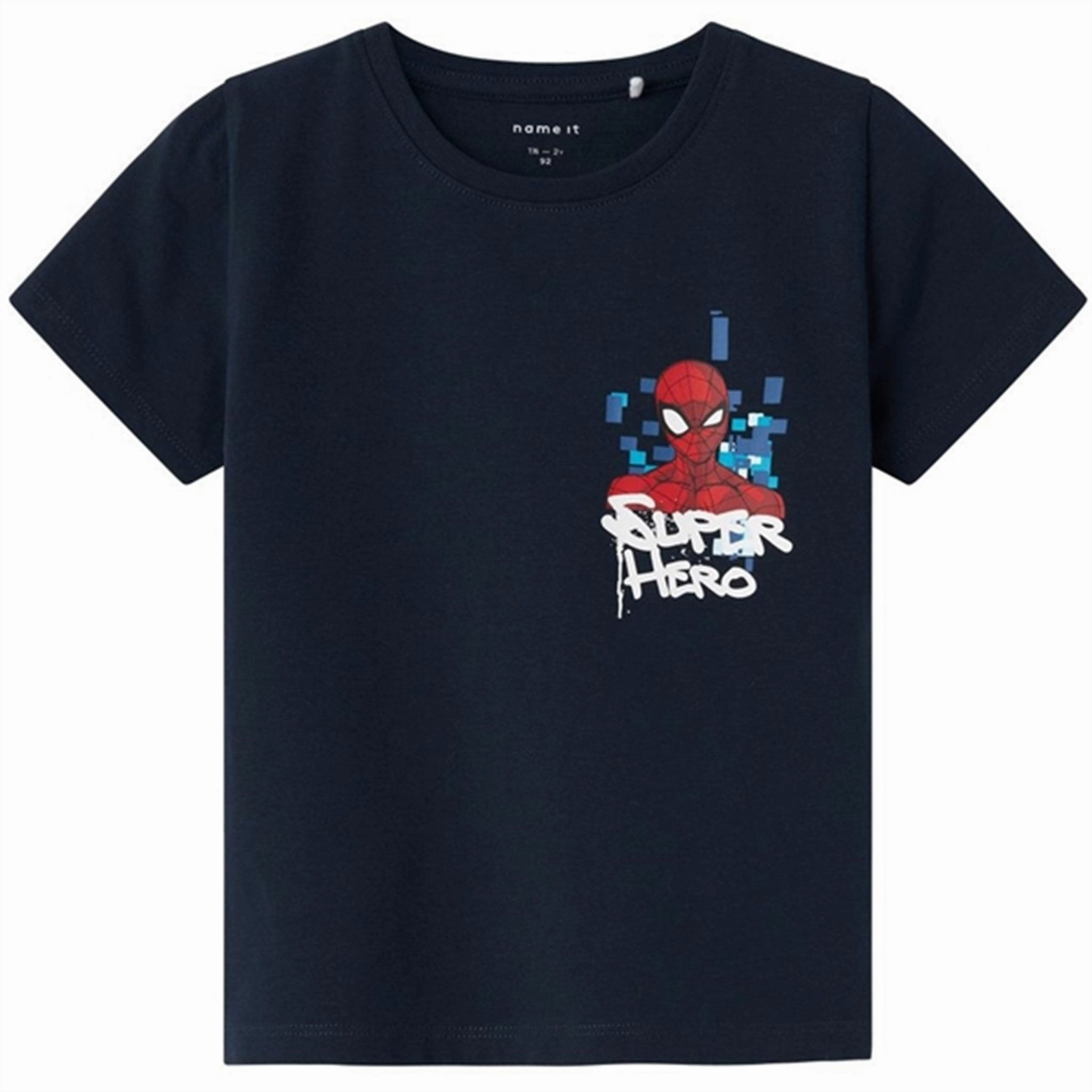 Name it Dark Sapphire Mizz Spider T-Shirt Functional Comfort Fit For Movement