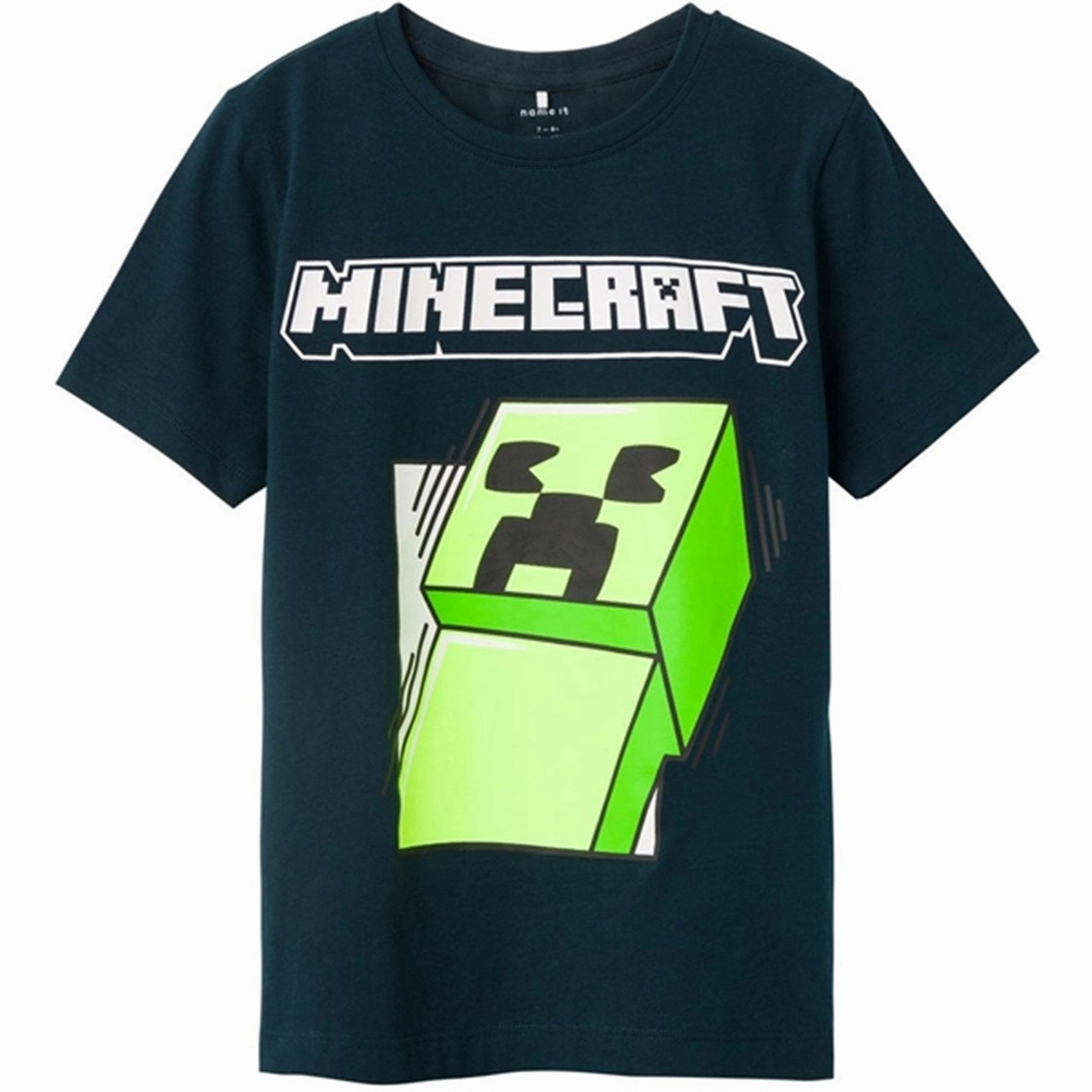 Fresh Trend suitable for all genders Name it Dark Sapphire Mobin Minecraft T-Shirt Noos