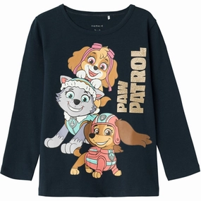 Name it Dark Sapphire Nubina Paw Patrol Blouse Noos Seamless construction