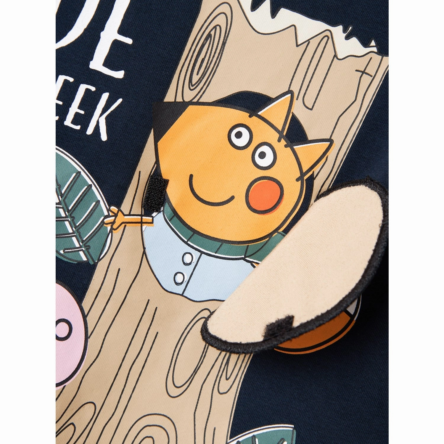 Anti-static Streamlined Design Name It Dark Sapphire Osgar Peppa Pig Regular Blouse