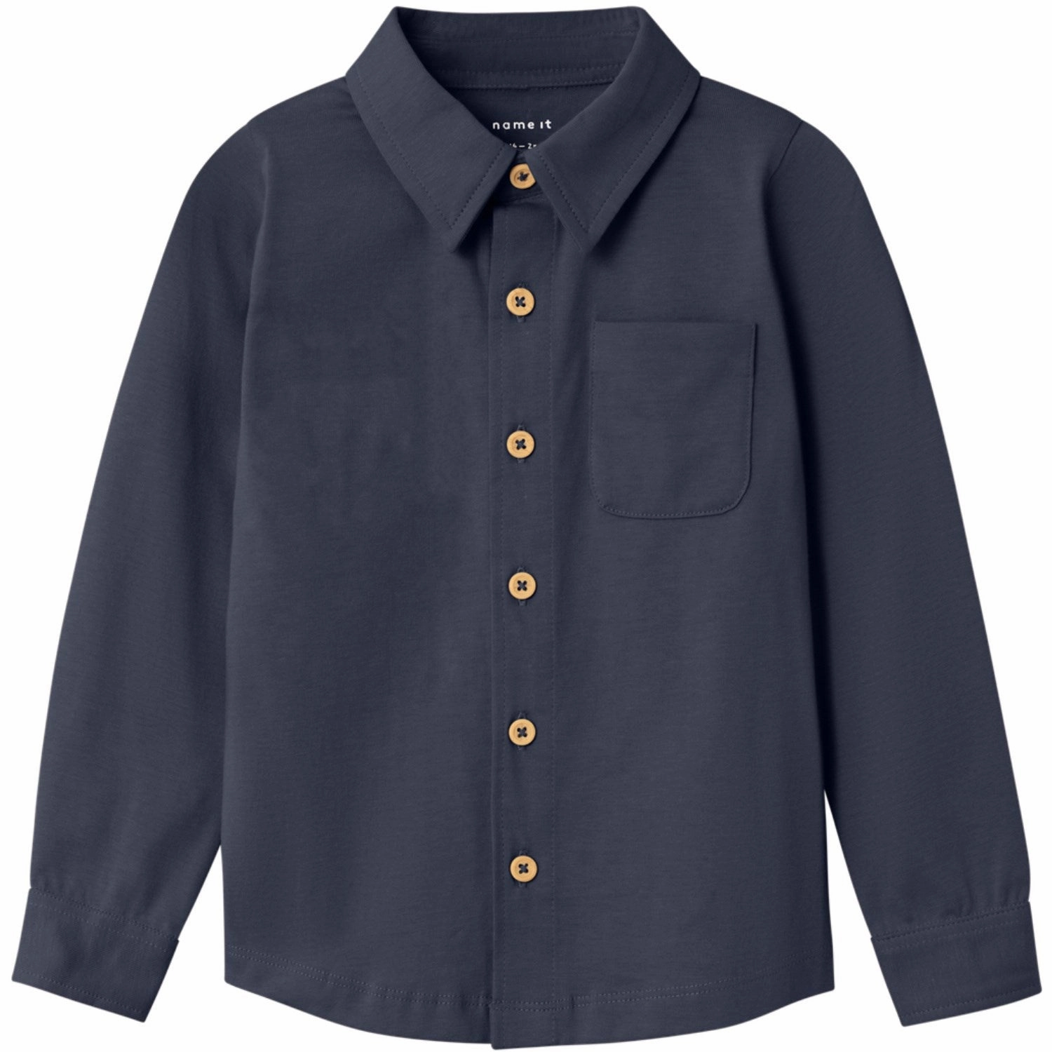Name It Dark Sapphire Ronald Jersey Shirt Odor control Vintage Style