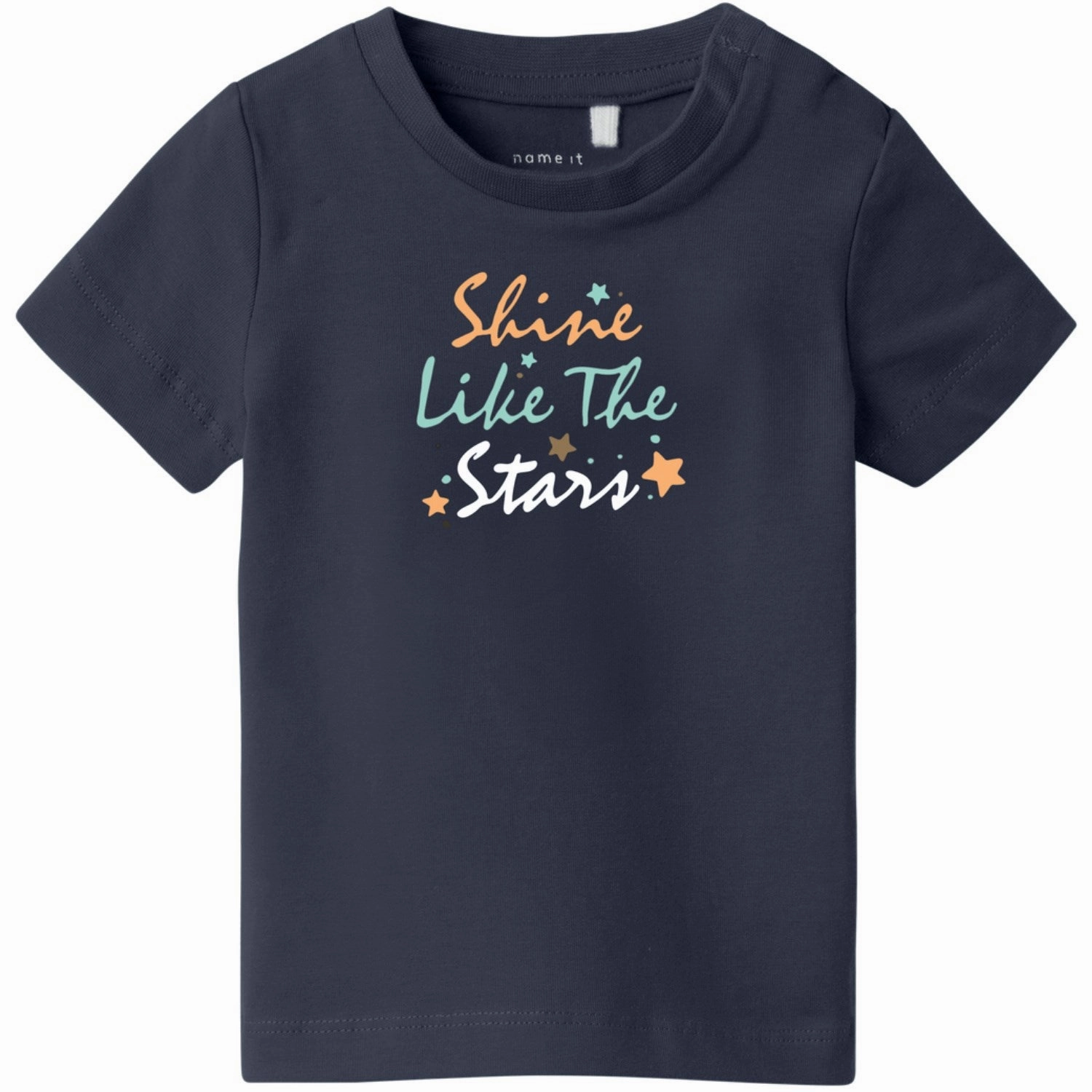 Name It Dark Sapphire Shine Like The Stars Vacion T-Shirt Soft And Comfortable