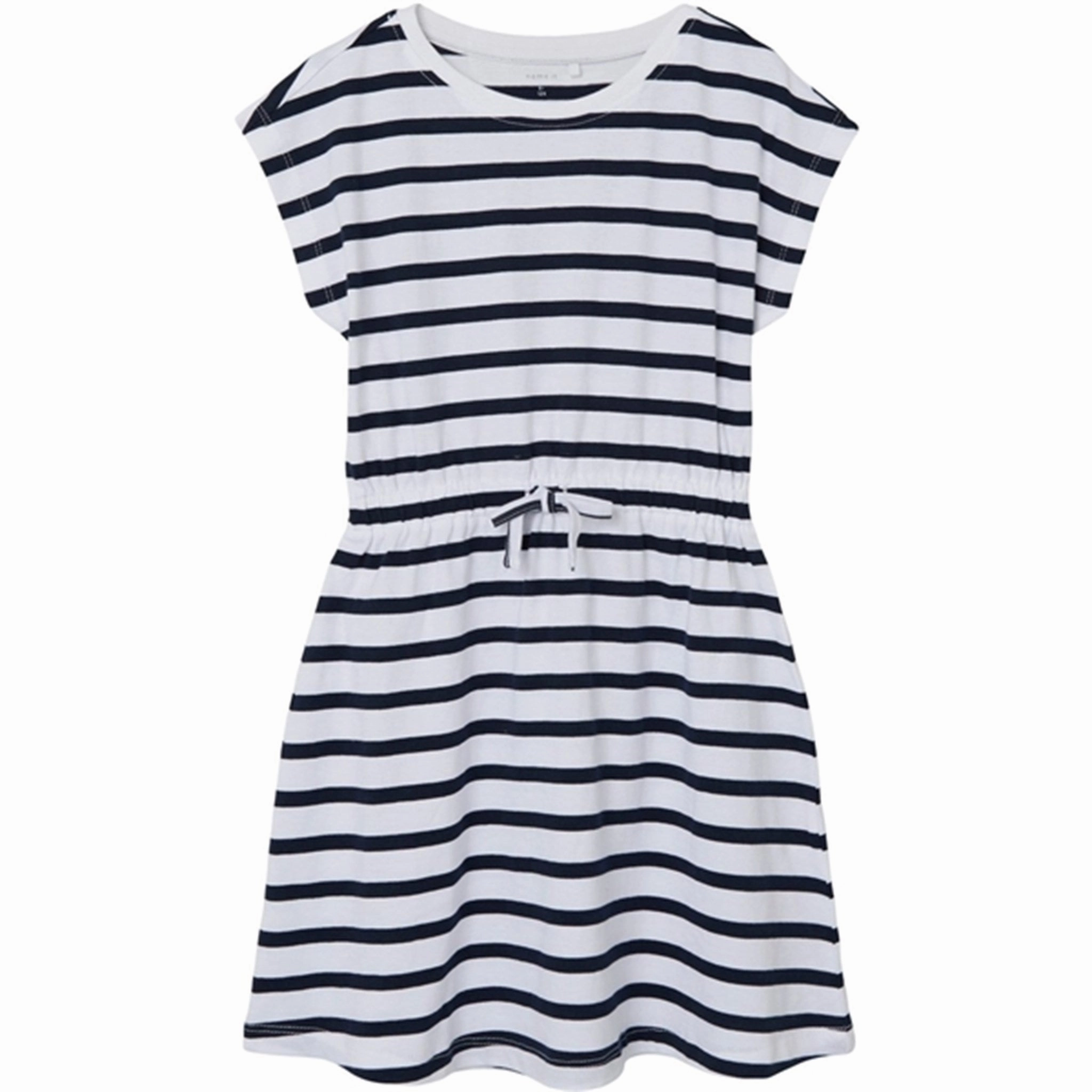 Simple Chic Name it Dark Sapphire Stripes Mie Dress Noos