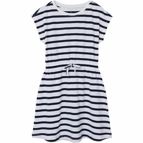 Simple Chic Name it Dark Sapphire Stripes Mie Dress Noos
