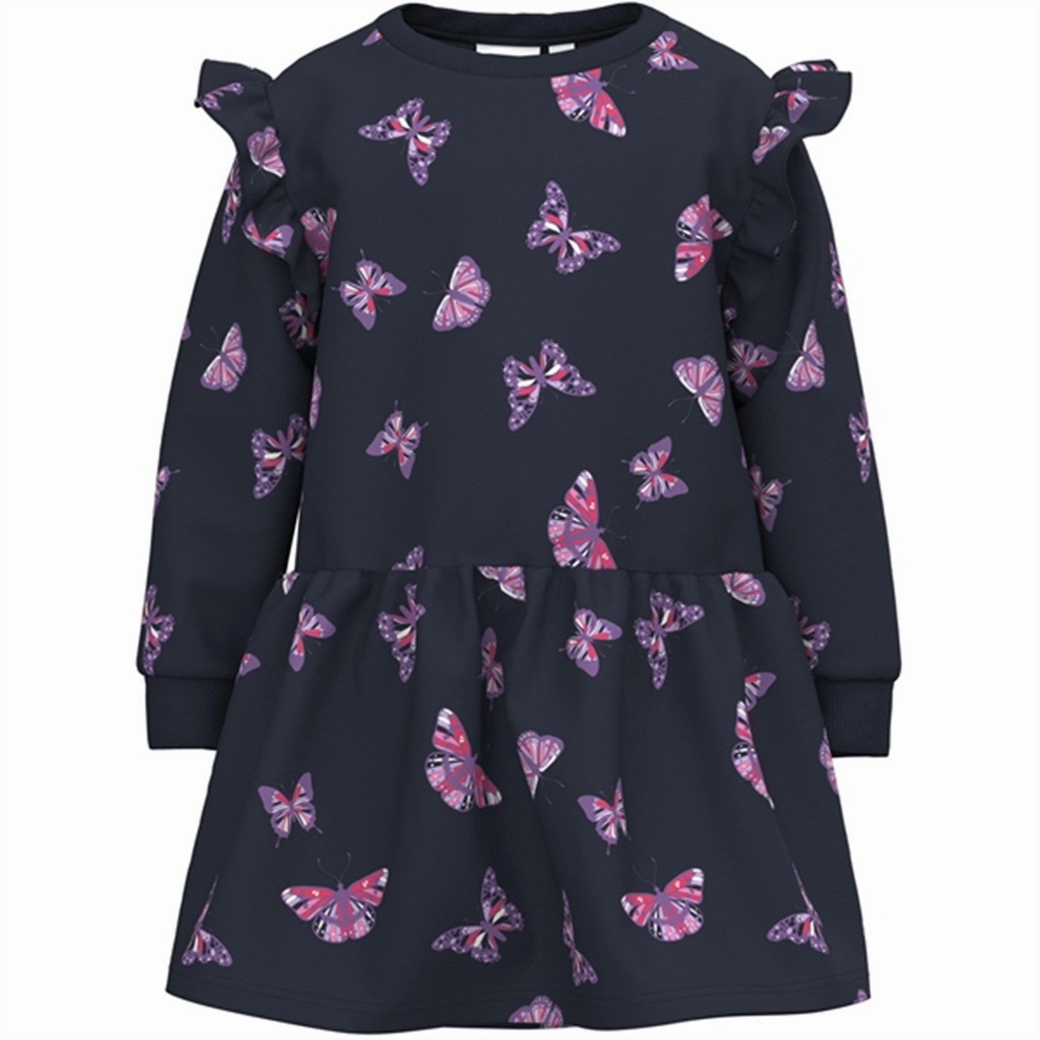 Name it Dark Sapphire Tasja Sweat Dress All Time Fit Silky Mood