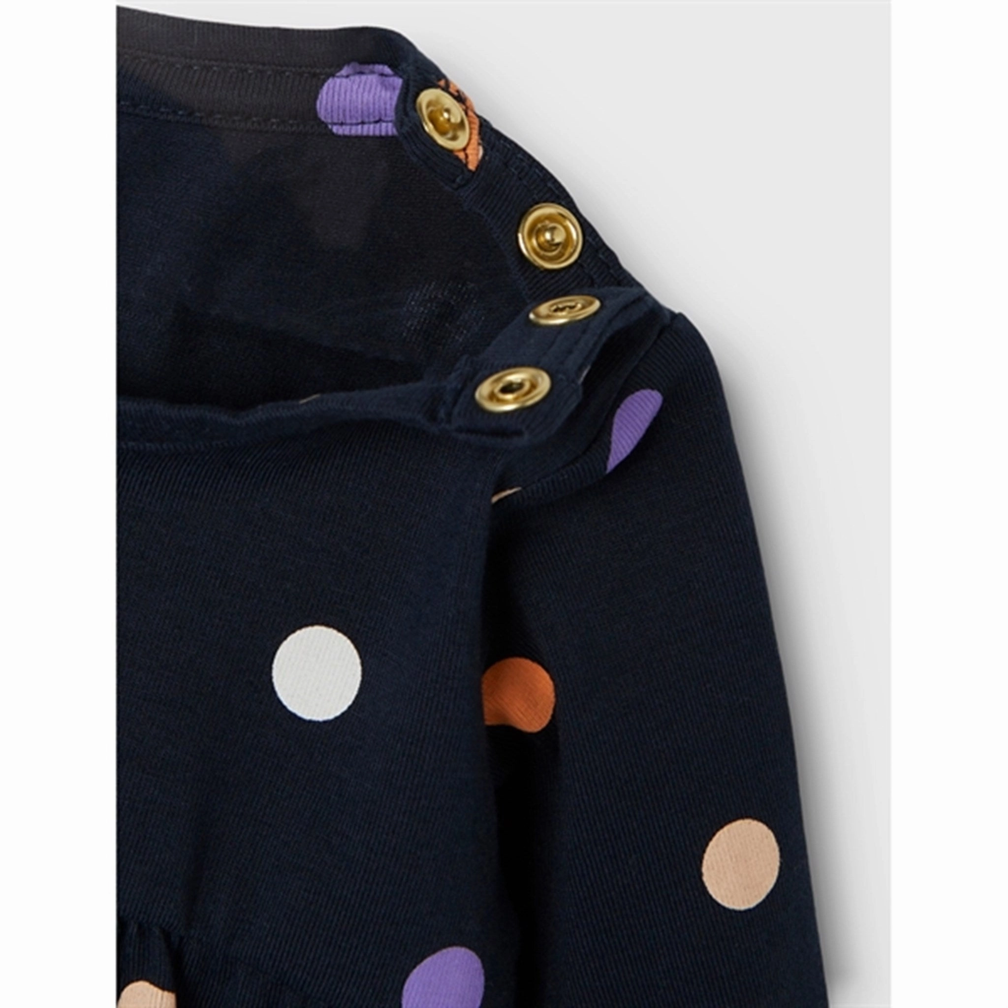 Name it Dark Sapphire Tunna Dress Gemstone-Detail vacation look