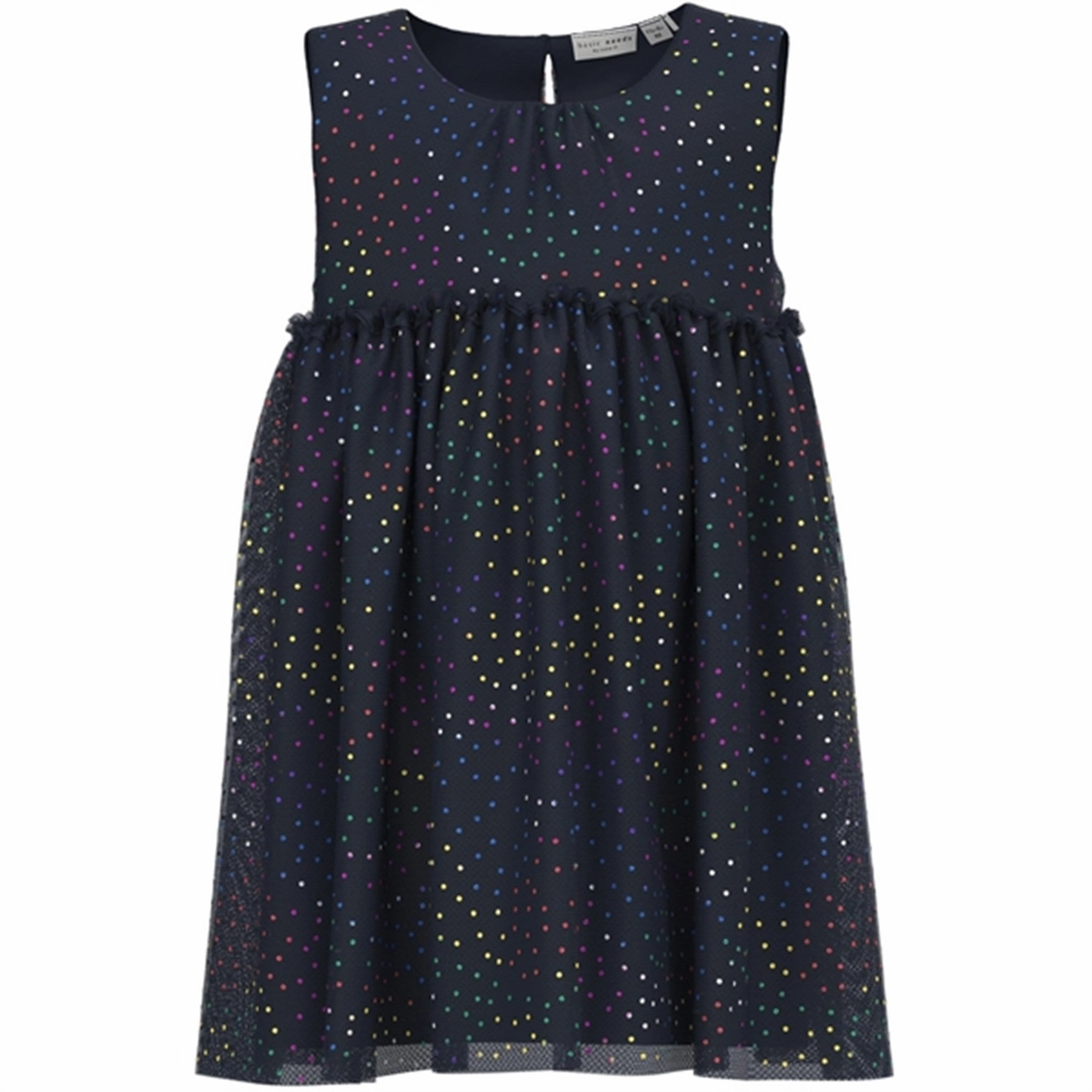 City Layers Name it Dark Sapphire Vaboss Dots Spencer Dress