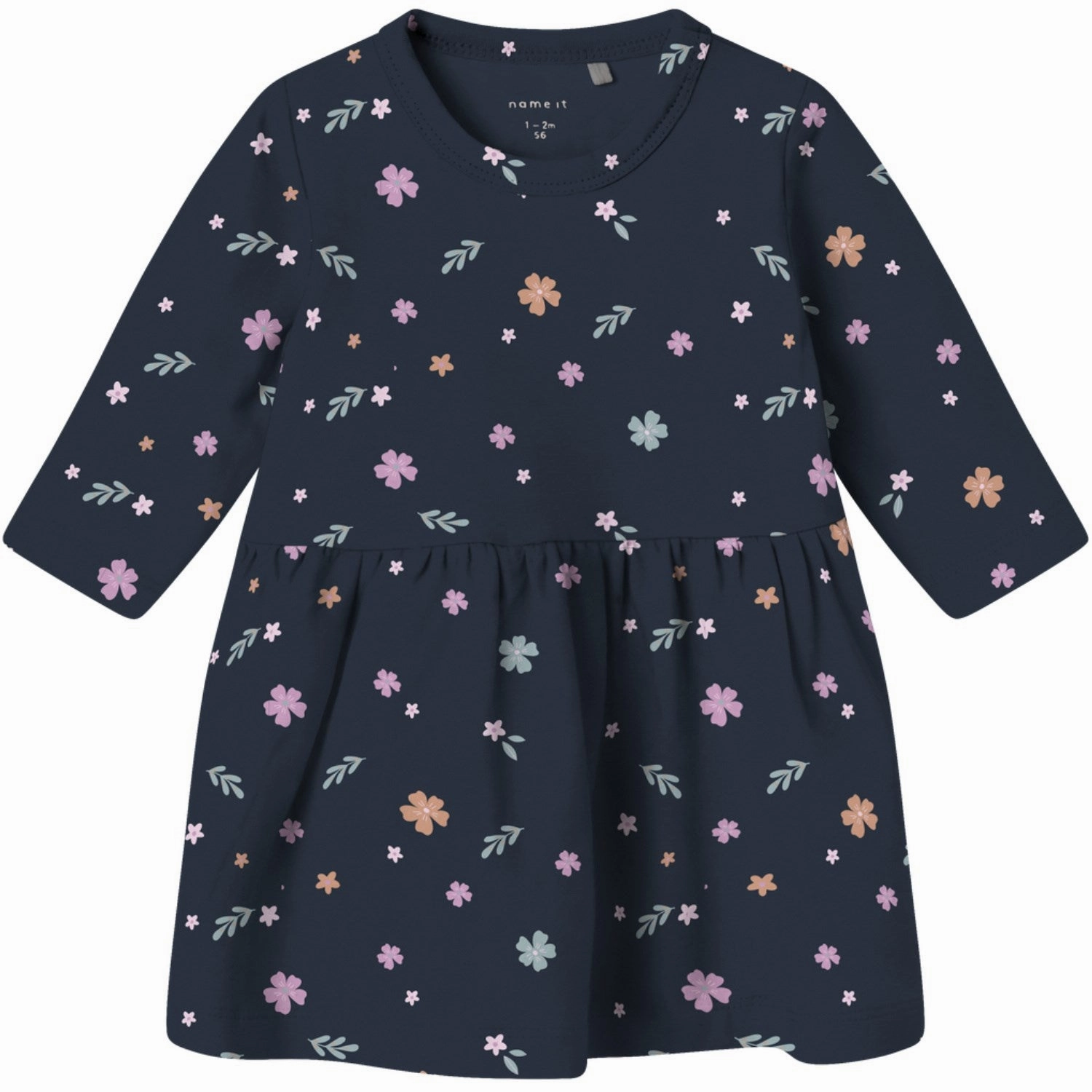 Name It Dark Sapphire Vandora Dress Chill Detail Sophisticated Comfort