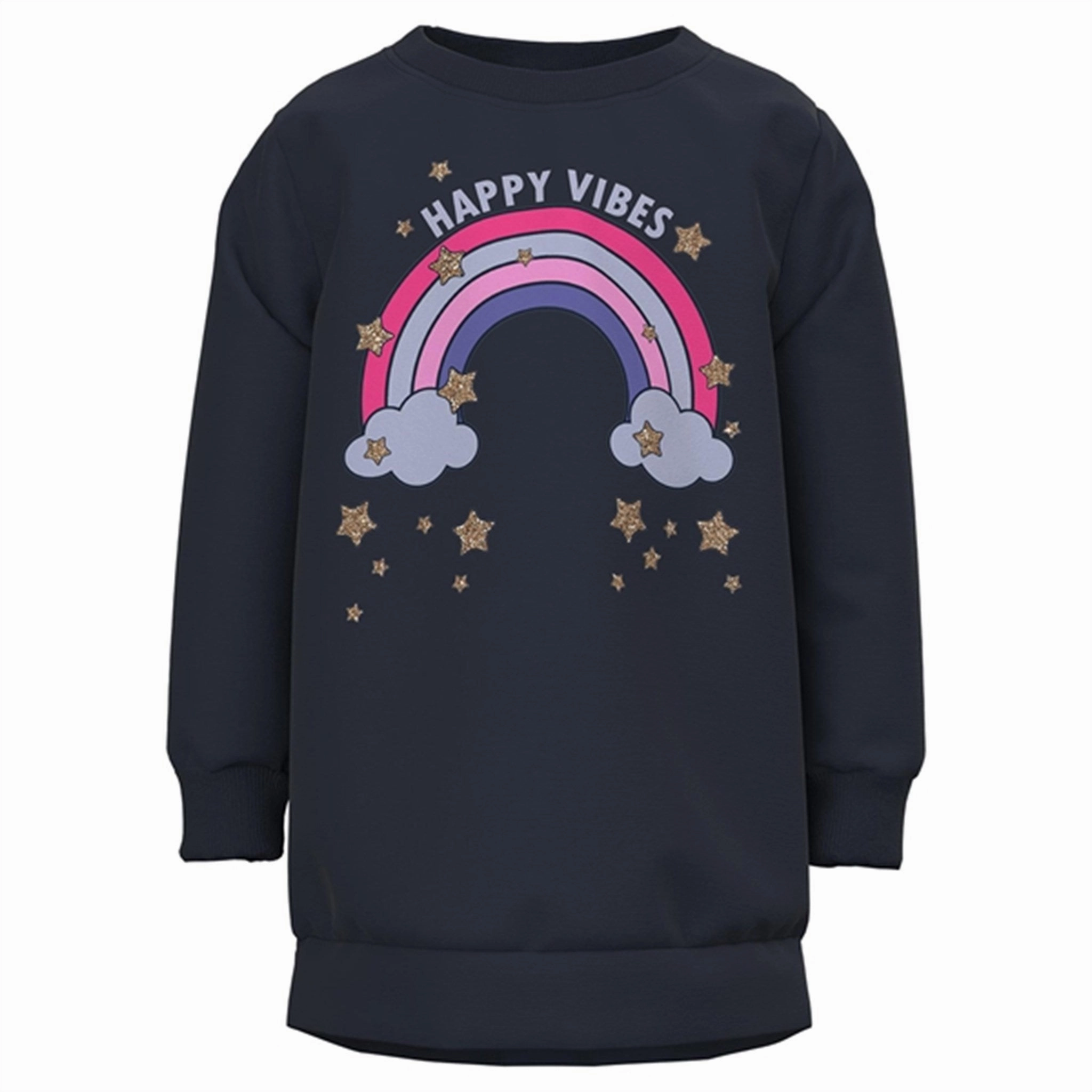 Smooth Zipper Design Name it Dark Sapphire Veronika Sweat Tunic