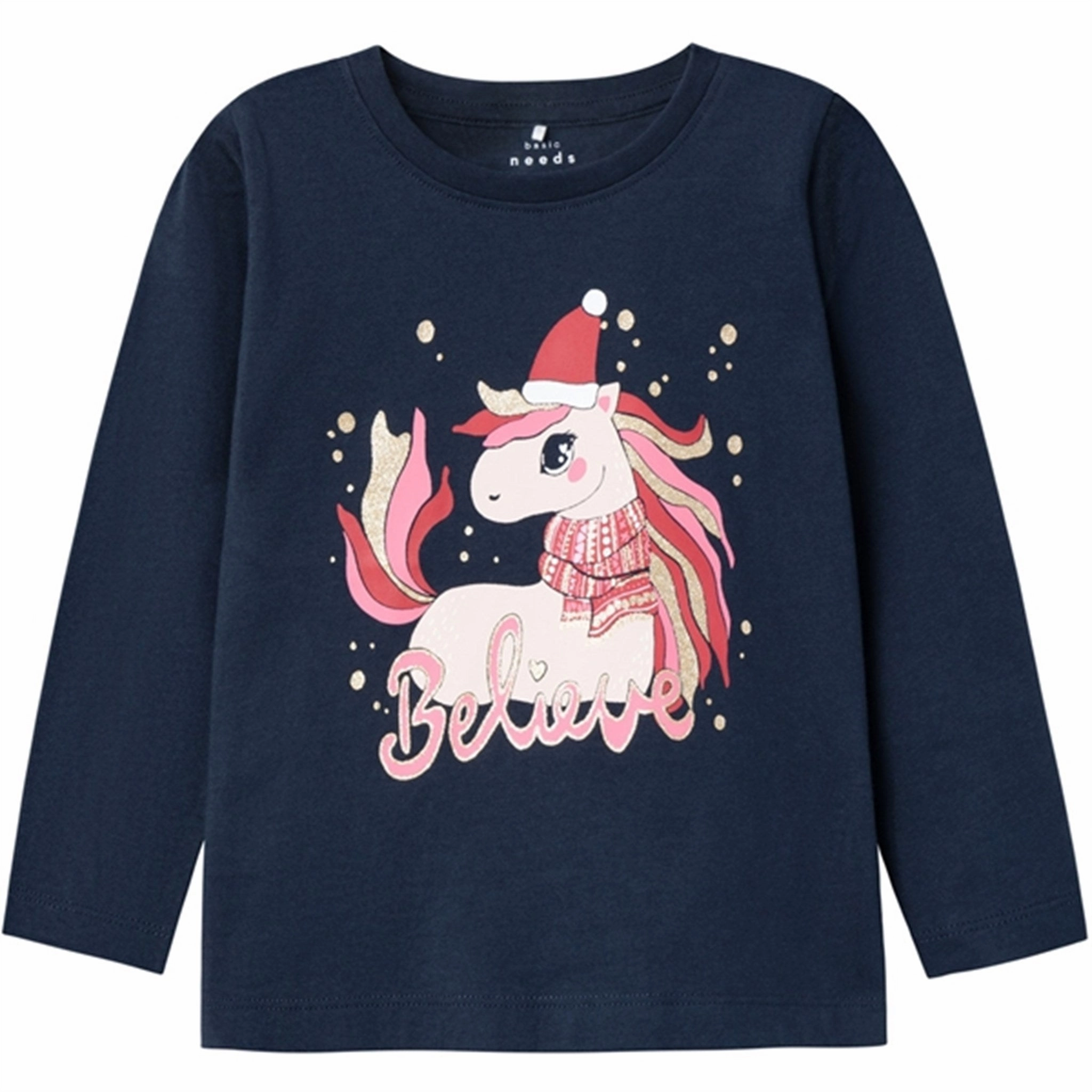 Name it Dark Sapphire Vismas Blouse Compact Packing Seamless Sides