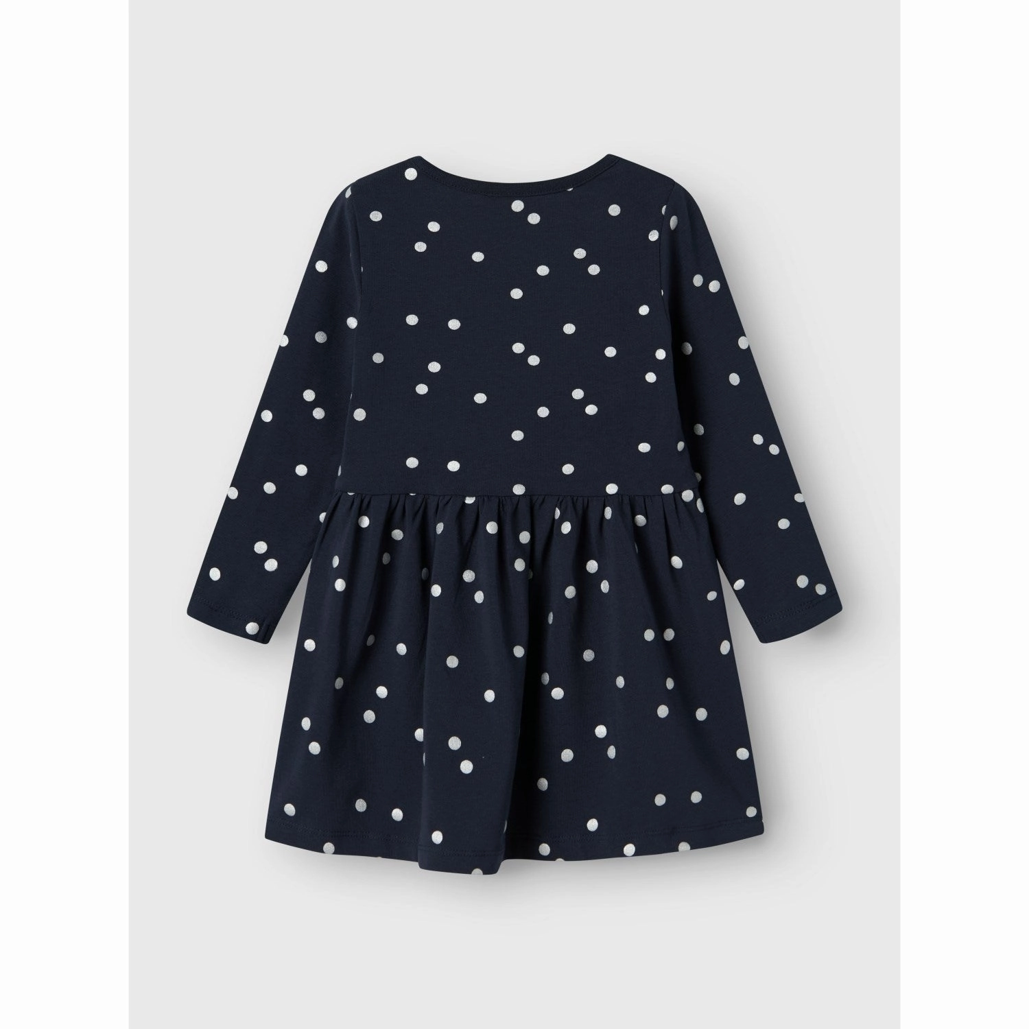 Name It Dark Sapphire Vivian Dress Pleated-Texture