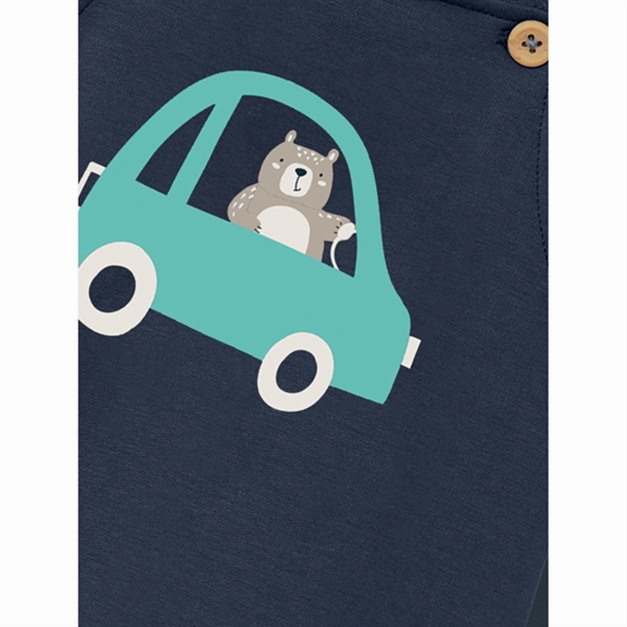 Cozy Relax Name it Dark Sapphire Vonne Sweat Overall