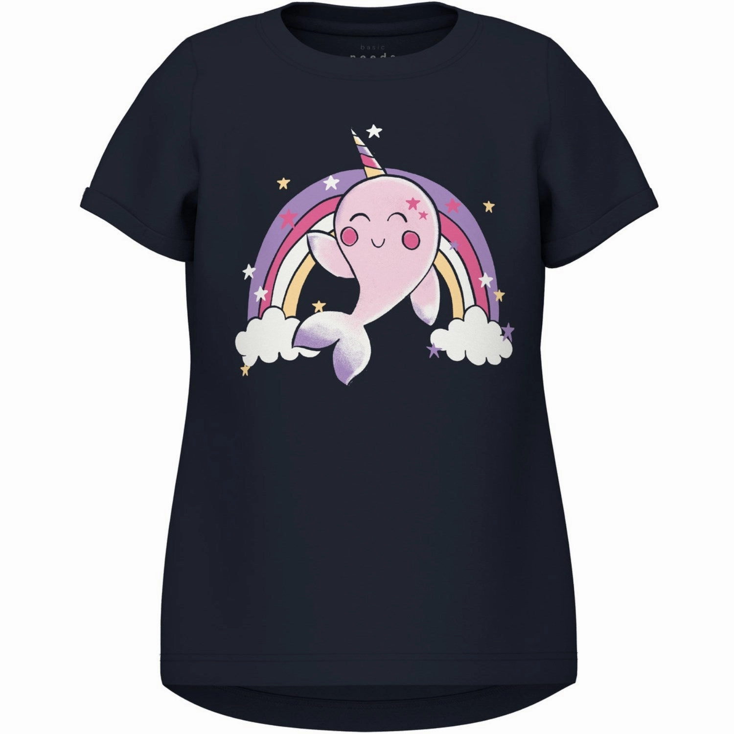 Classic Wear Name It Dark Sapphire Whale Vix T-Shirt