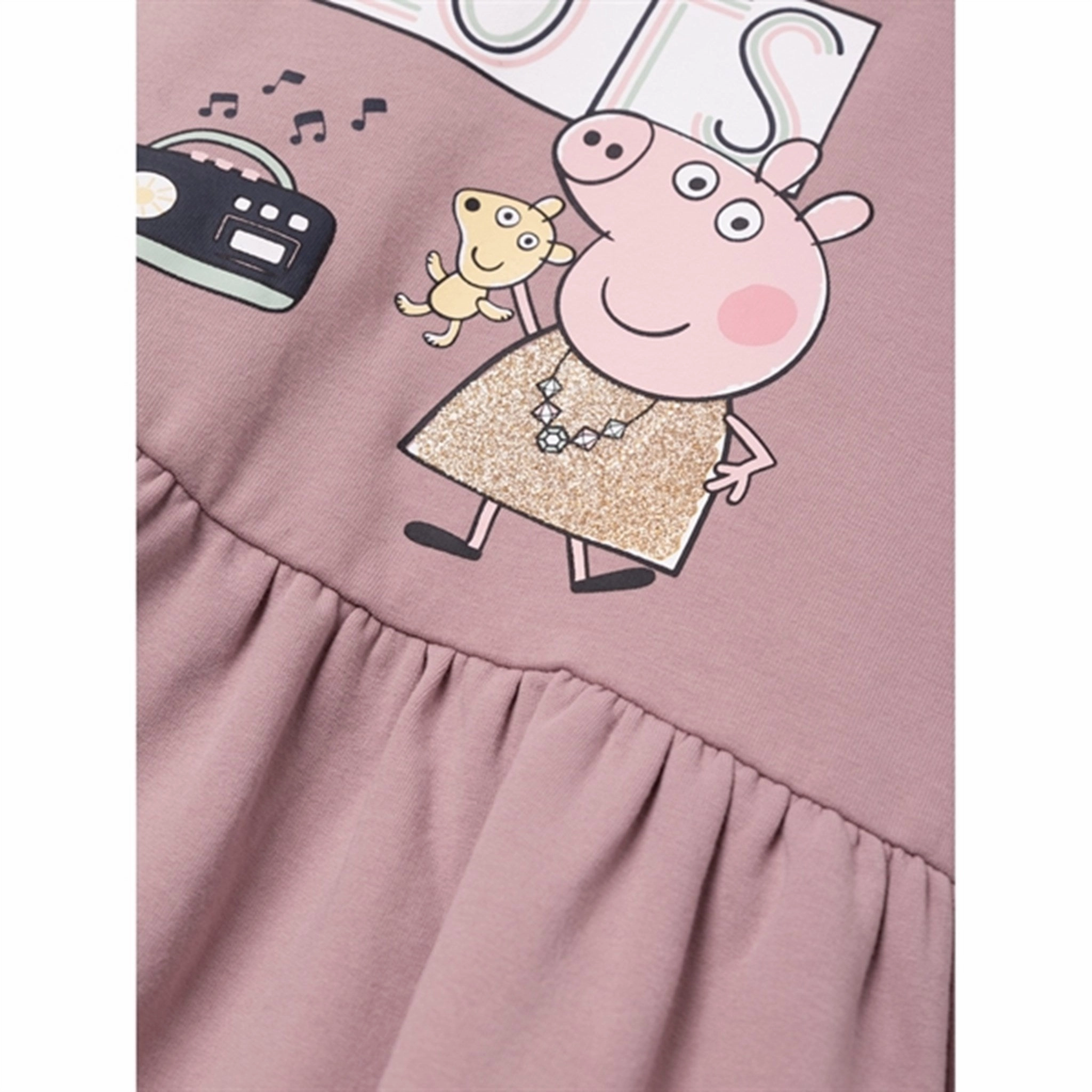 Name it Deauville Mauve Namma Peppa Pig Sweat Dress Timeless Soft Daily Comfort