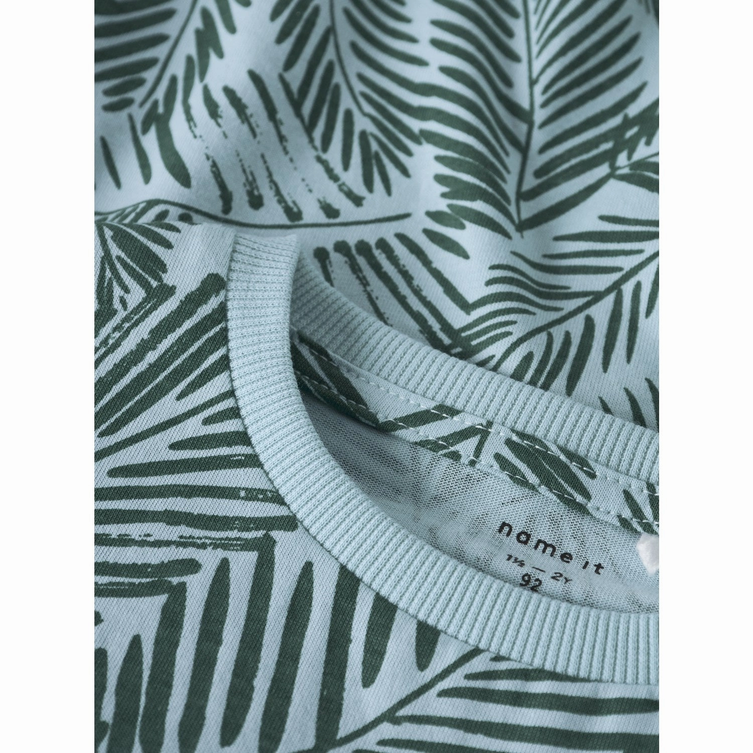 Name It Deep Jungle Nmmjivan Ss Nreg Top Pb Curved Hem