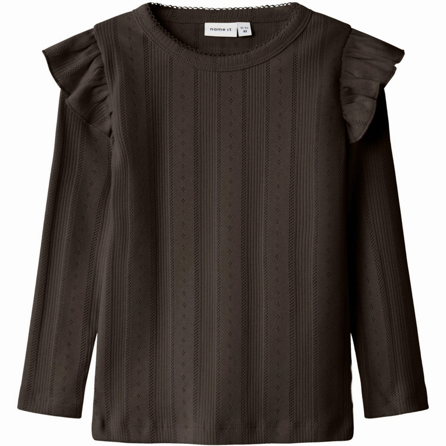 Ultra Soft Interior Handcrafted Detail Name It Delicioso Nmfjulia Ls Slim Top Noos