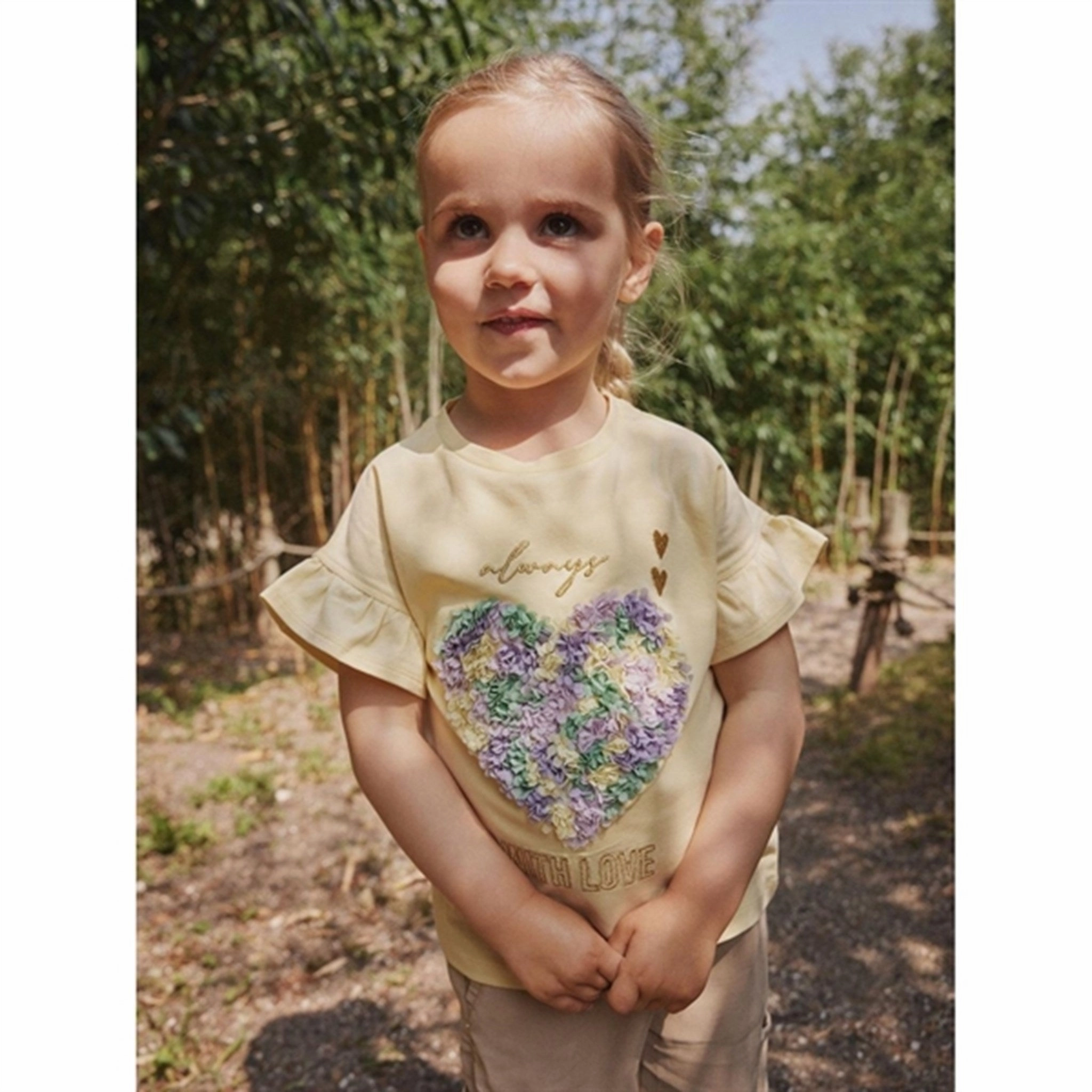 Name it Double Cream Debra T-Shirt Travel Essential skinny but not tight