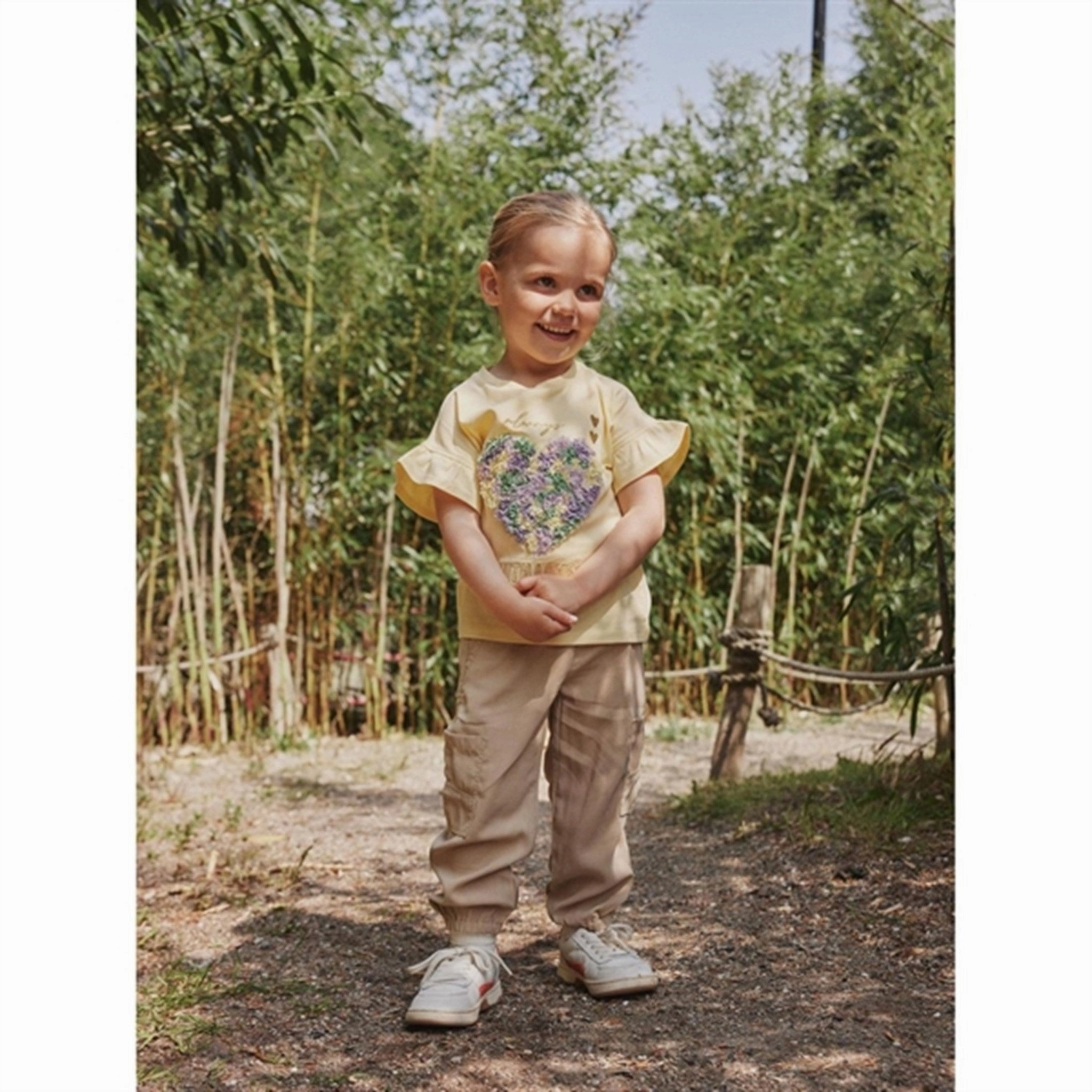 Name it Double Cream Debra T-Shirt Work efficiency Soft and Lightweight