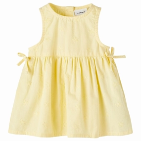 Name it Double Cream Jamille Spencer Dress Flexible Fabric Delicate Finish