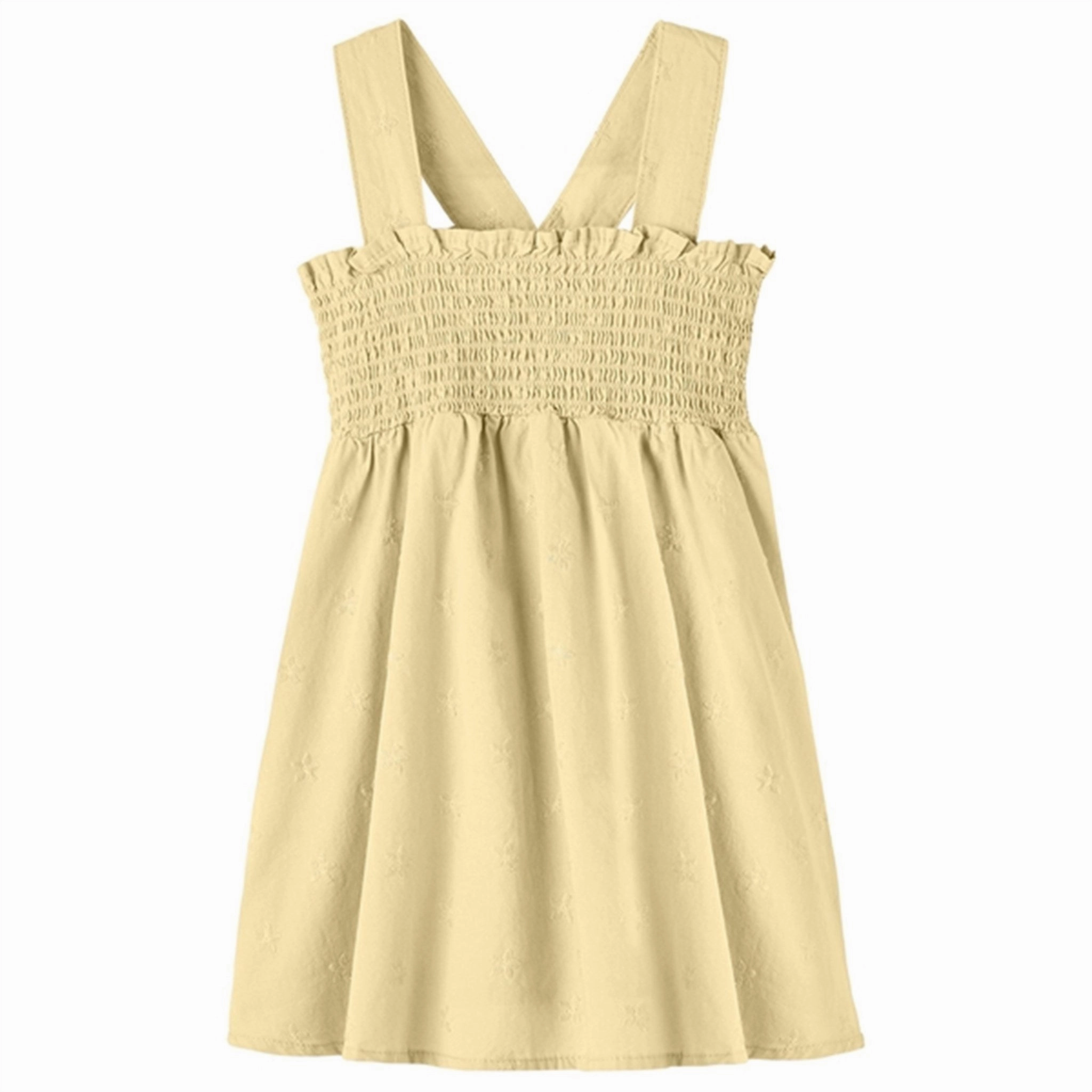 Invisible-Zip Subtle Glow Name it Double Cream Jamille Strap Dress
