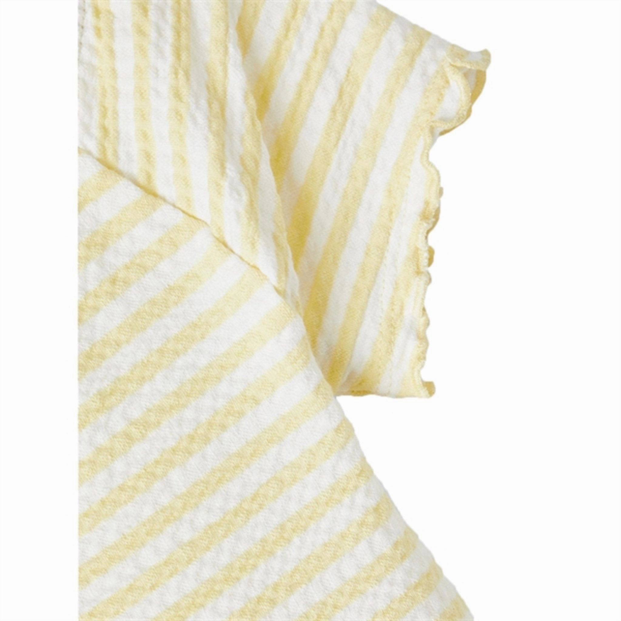 anti static coating Essential Clothing Name it Double Cream Jamy Slim Off-shoulder Top