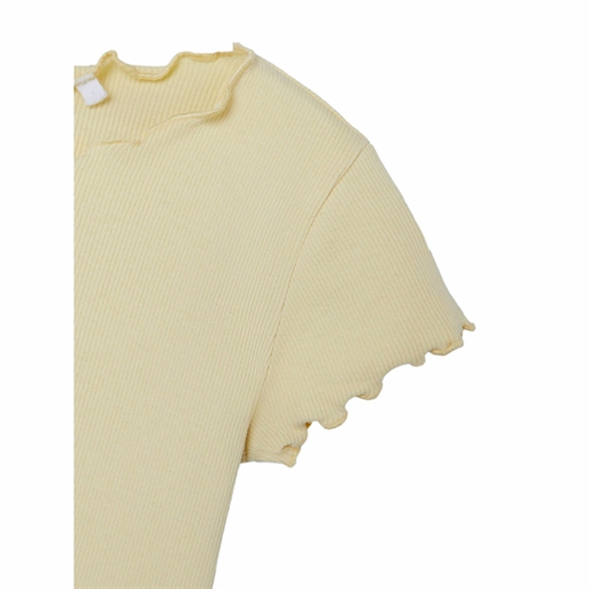 Name it Double Cream Vemma Solid Slim T-Shirt Wrinkle Resistant Material