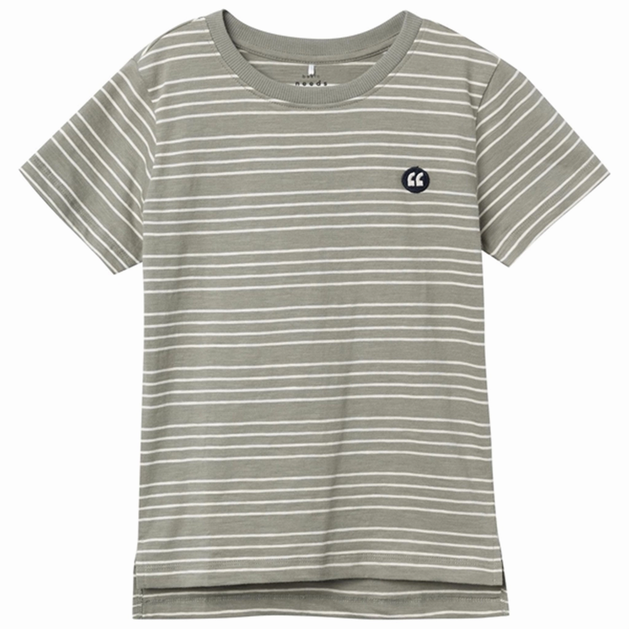 No Fade Technology Microfiber Blend Name it Dried Sage Stripes Voby T-Shirt