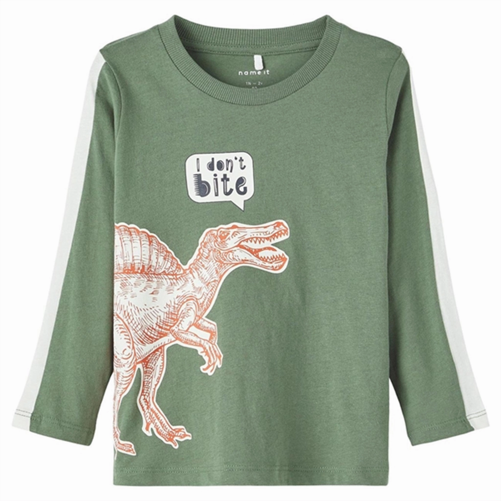 Name it Duck Green Trulle Dinosaur Blouse Lightweight Layer