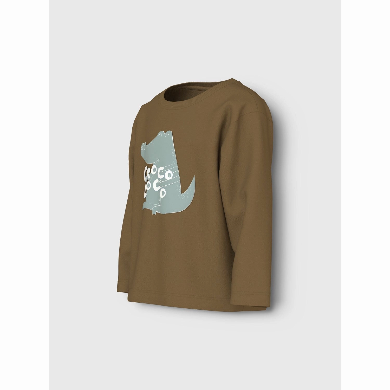 Perfect Fit Fashion staples Name It Dull Gold Croco Loco Nmmvagno Ls Loose Top