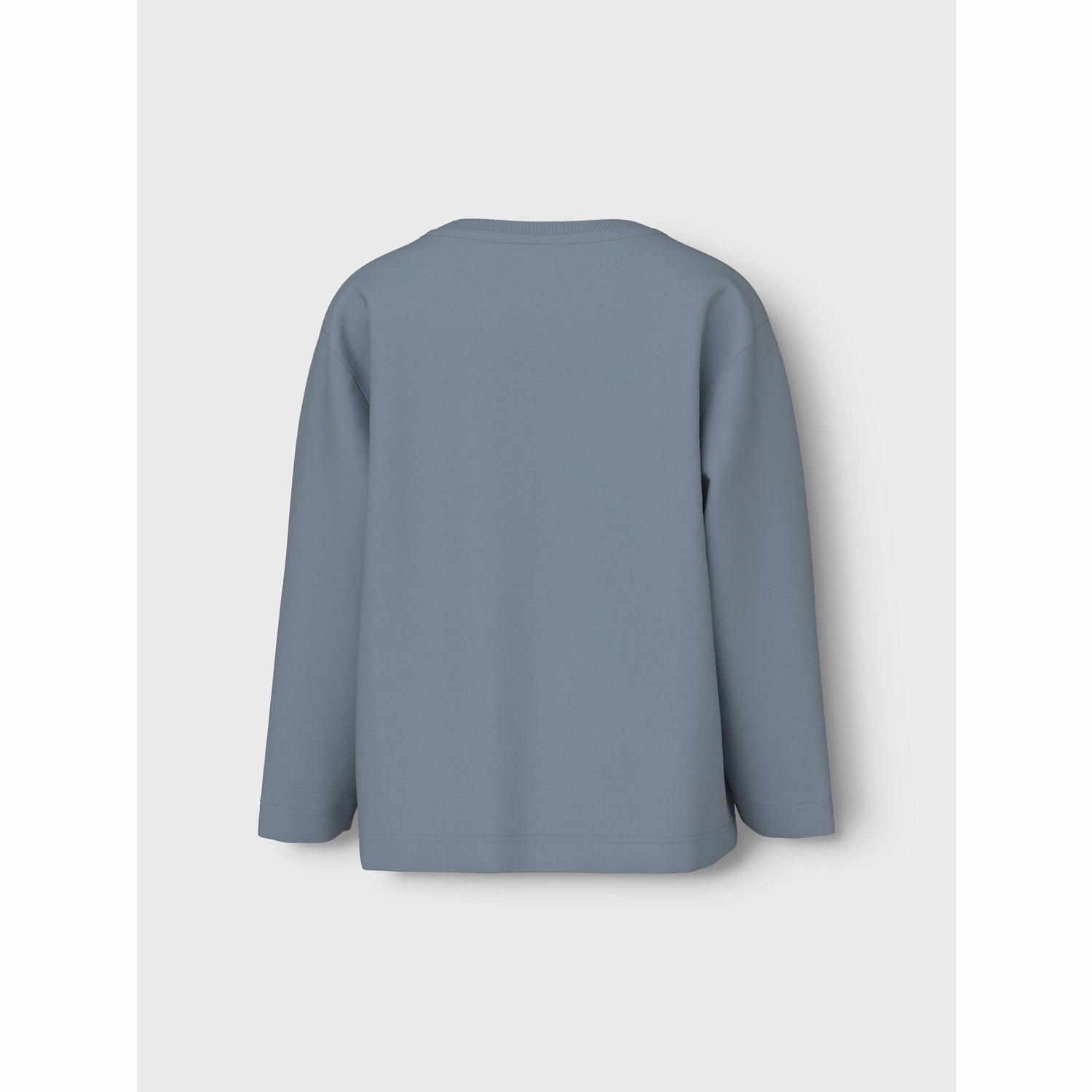 Ergonomic Sleeve Cut Name It Dusty Blue Llama Pocket Nmmvagno Ls Loose Top