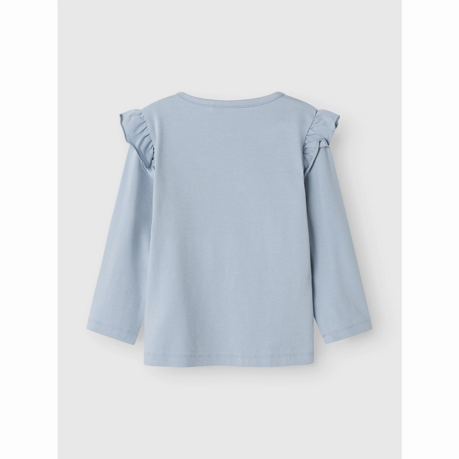 Name It Dusty Blue Nmfjutte Gabby Ls Top Box Sky Polished Placket