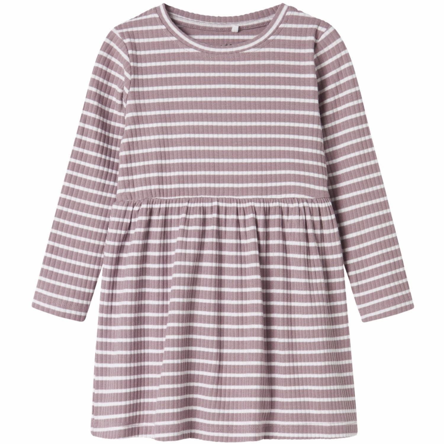 Name It Elderberry Bright White Vemma Dress Quick Layer Calm Flow