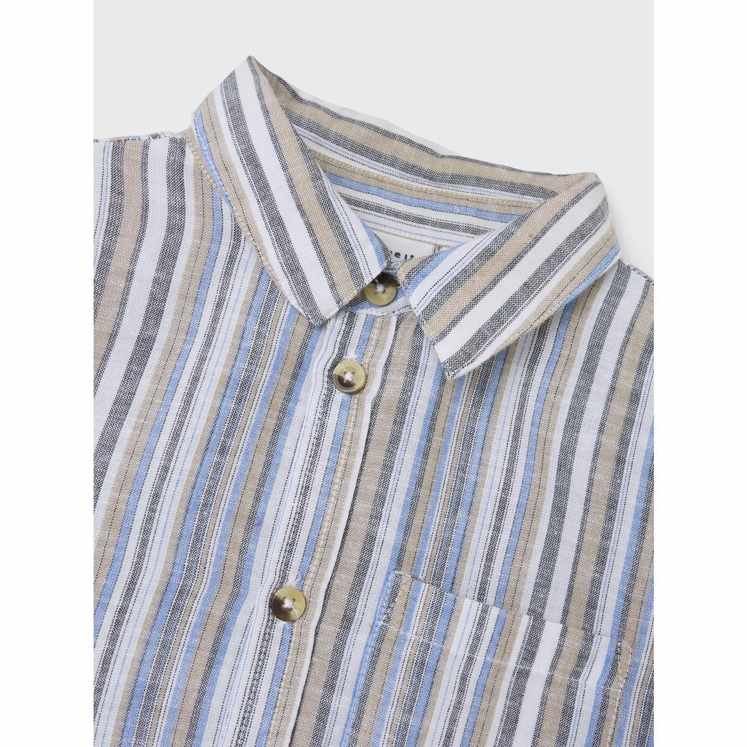 Name It Elmwood Fide Regular Shirt Pocket Detail Functional Fashion