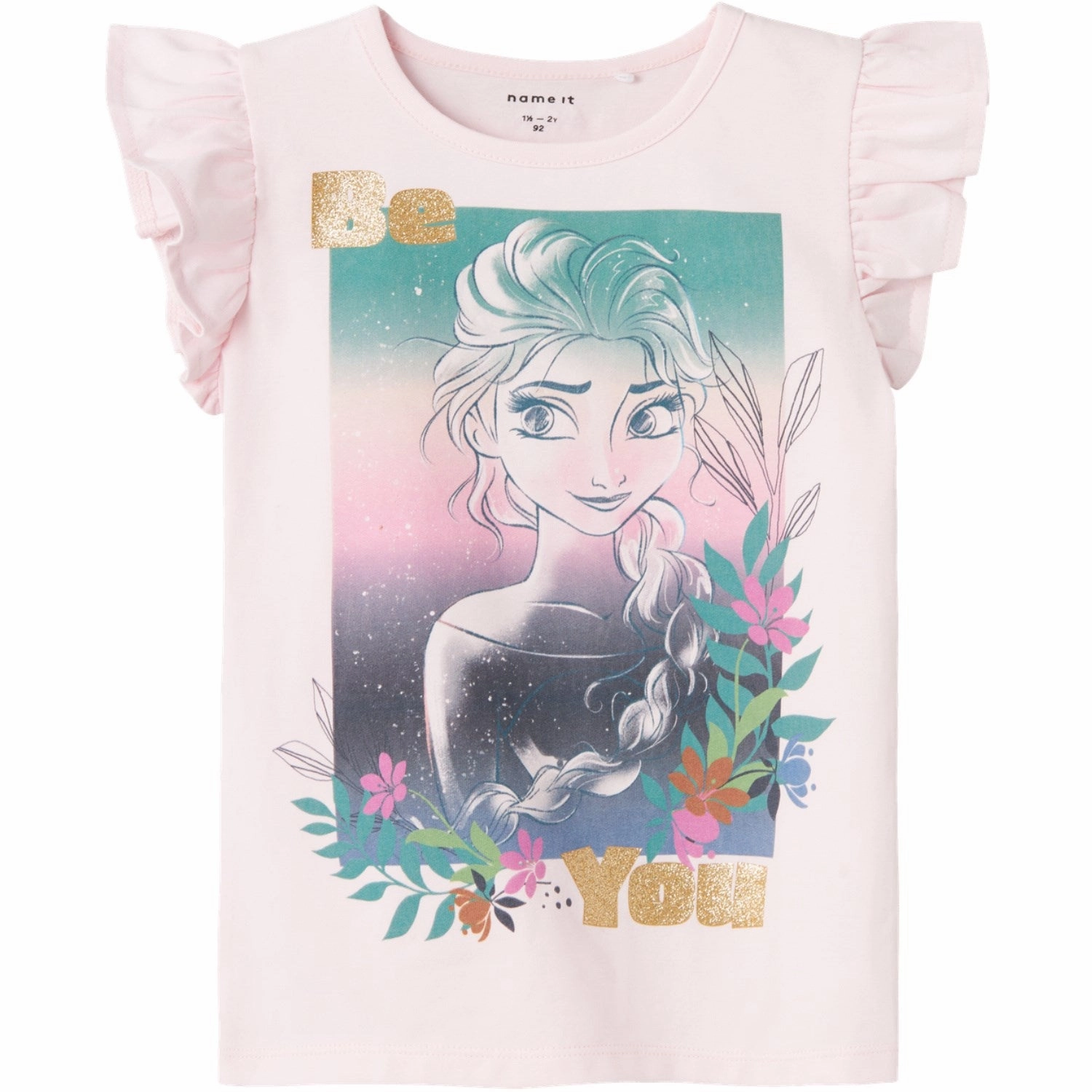 Name It Festival Bloom Jenny Frozen Top High Quality Printing Standard Body Fit