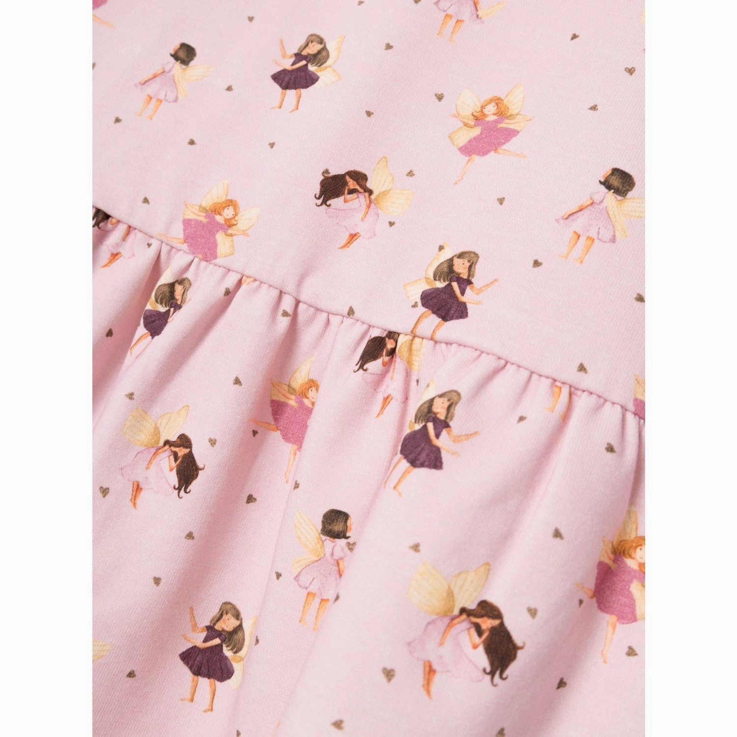 Name It Festival Bloom Lalli Sweat Dress Elegant Mood Smooth-Lining