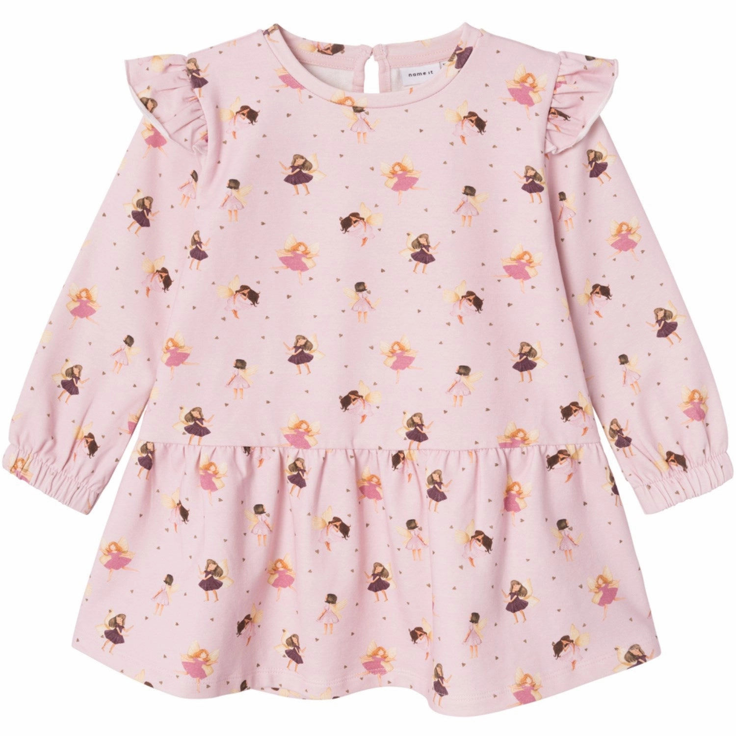 Functional Fit Flattering Layer Name It Festival Bloom Lalli Sweat Dress