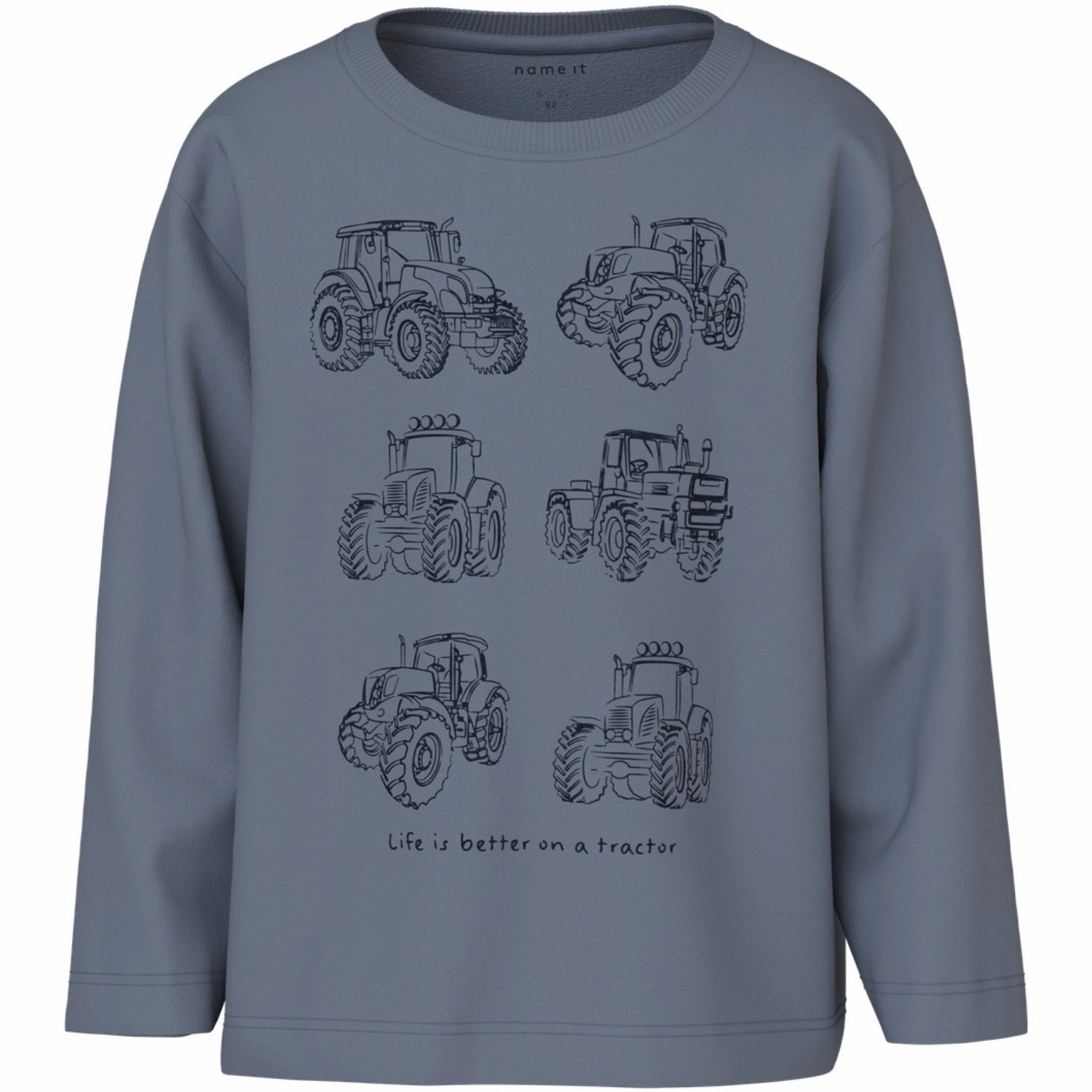 Name It Flint Stone Relle Regular Blouse Temperature Regulating Tropical theme