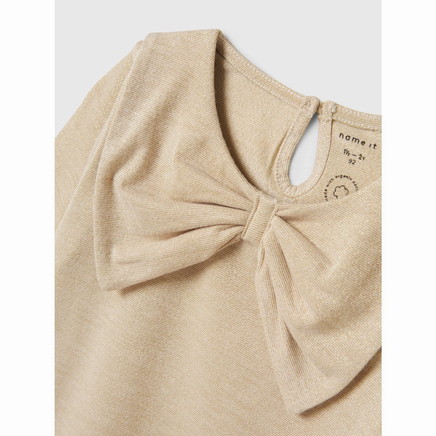Pocket-Detail Name It Frosted Almond Rnanna Dress