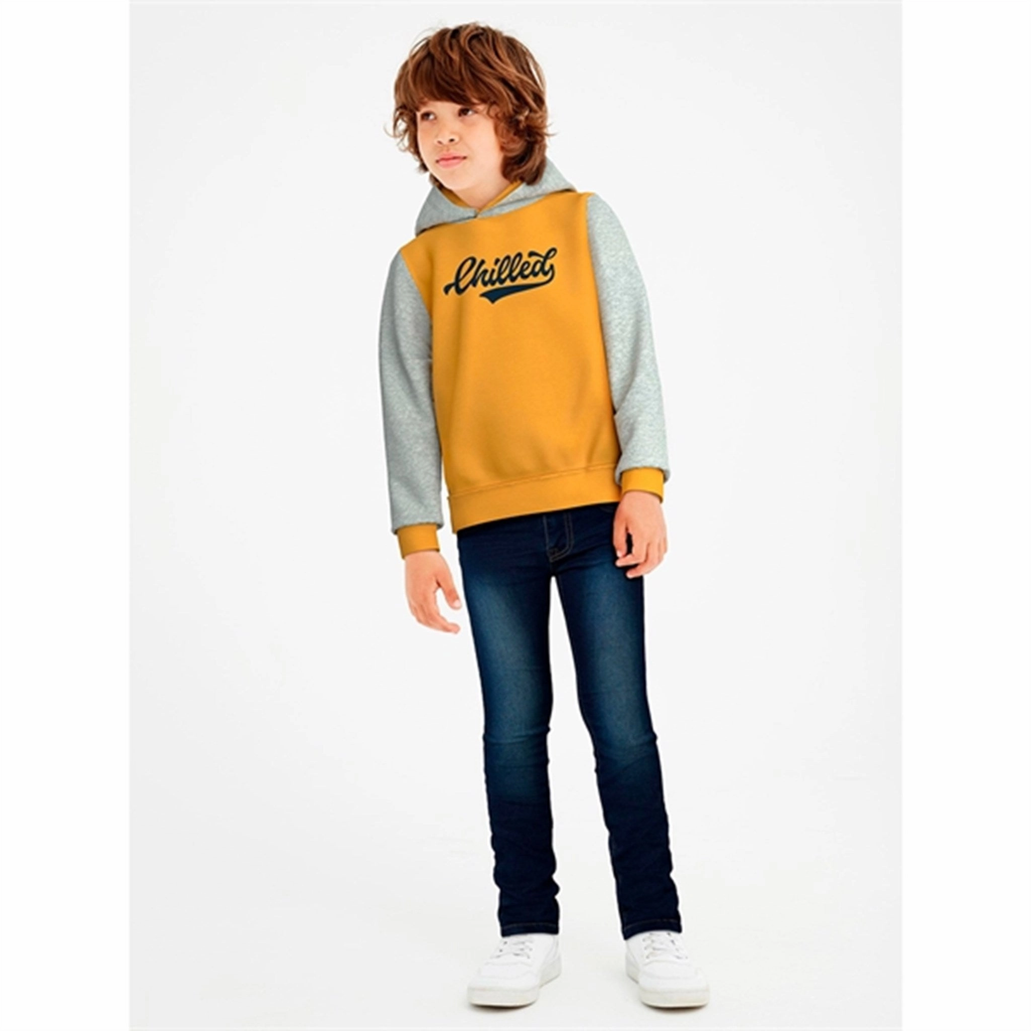 Workwear Inspired Matted look Name it Golden Glow Veblock Sweatshirt
