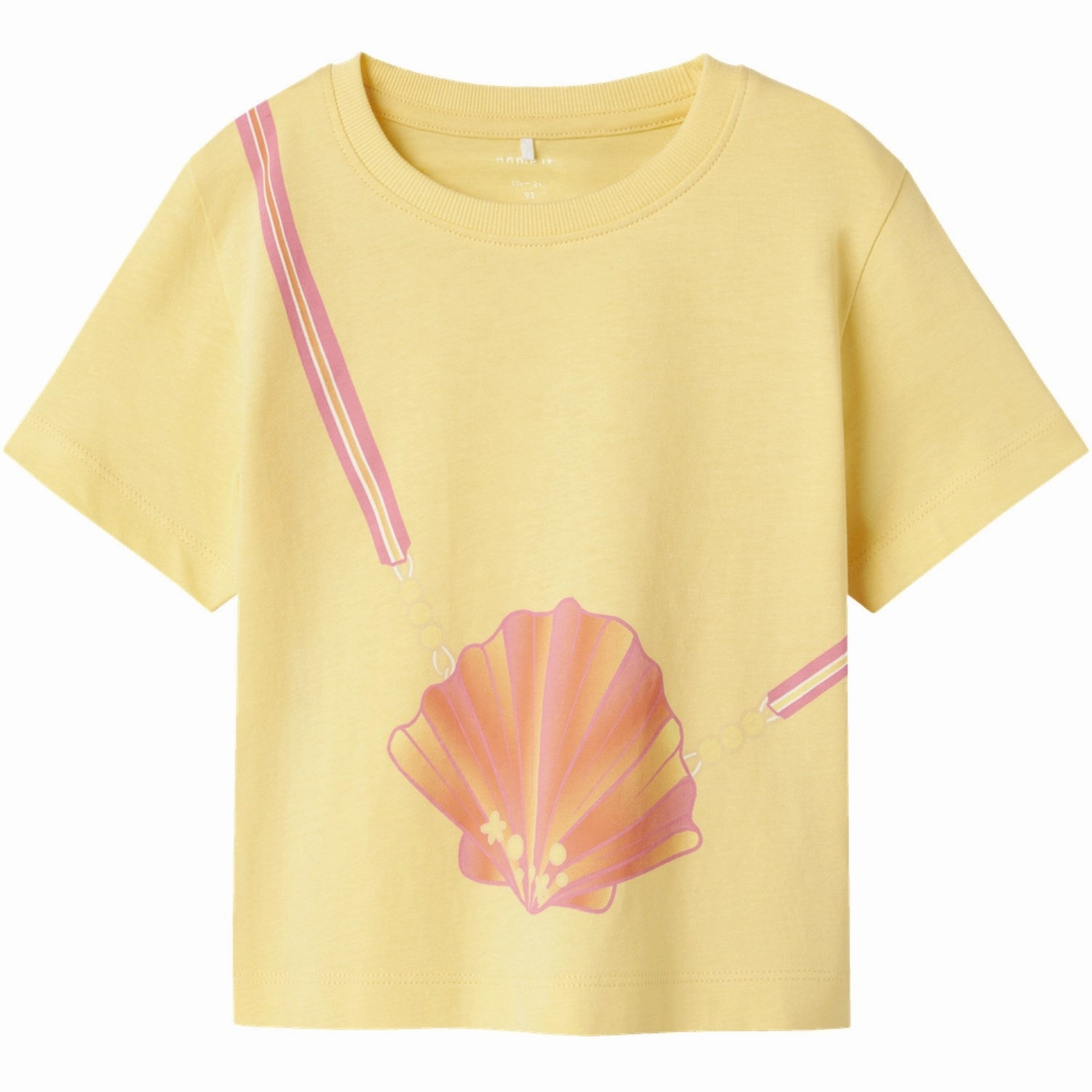 Relaxed Comfort Wear Name It Golden Haze Nmfjassa Ss Nreg Top Pb