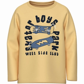 Gym Companion Wardrobe Staple Name It Golden Haze Vagno Loose Blouse