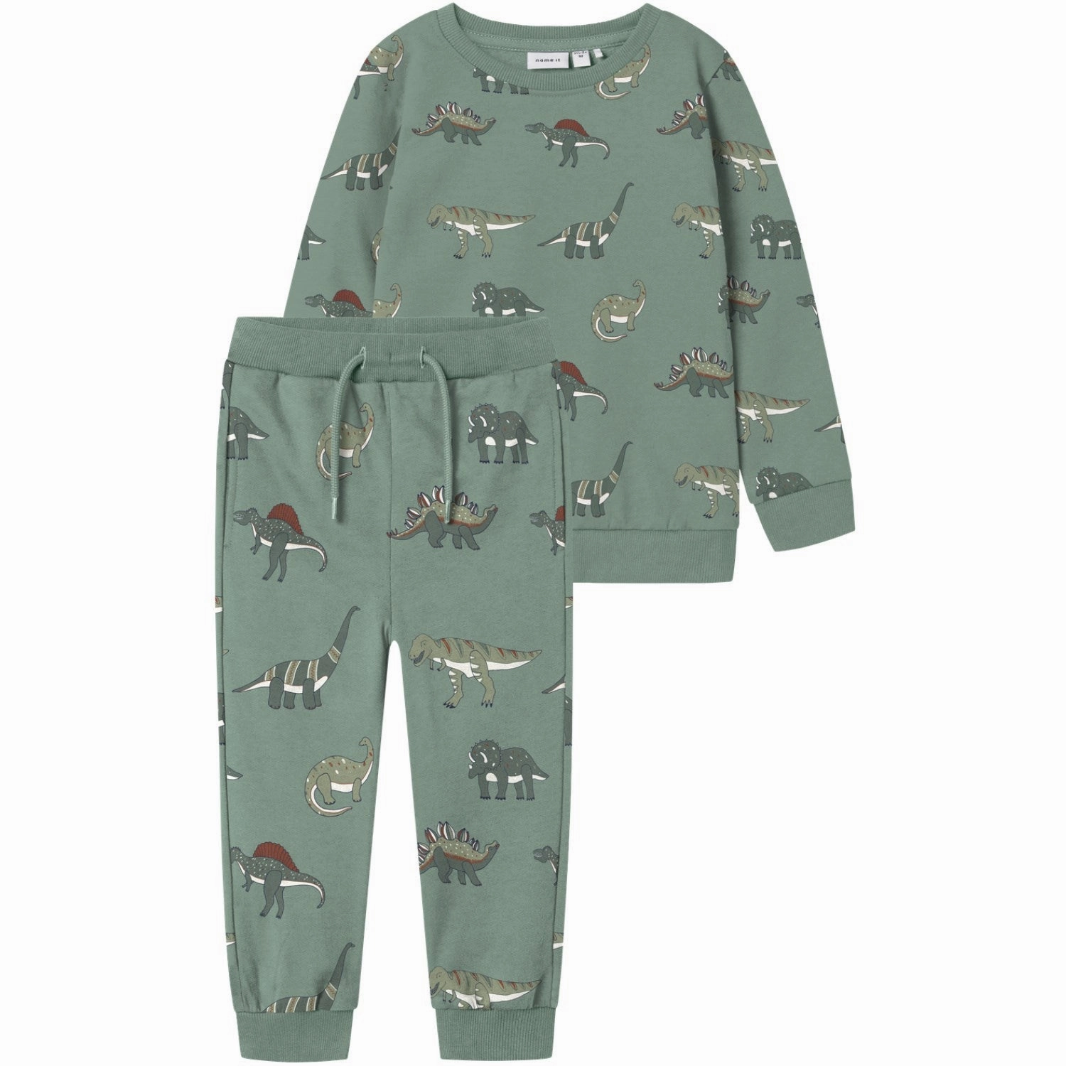 Name It Green Bay Nmmnenean Ls Swe Bru Pb Set Fitness Enthusiast