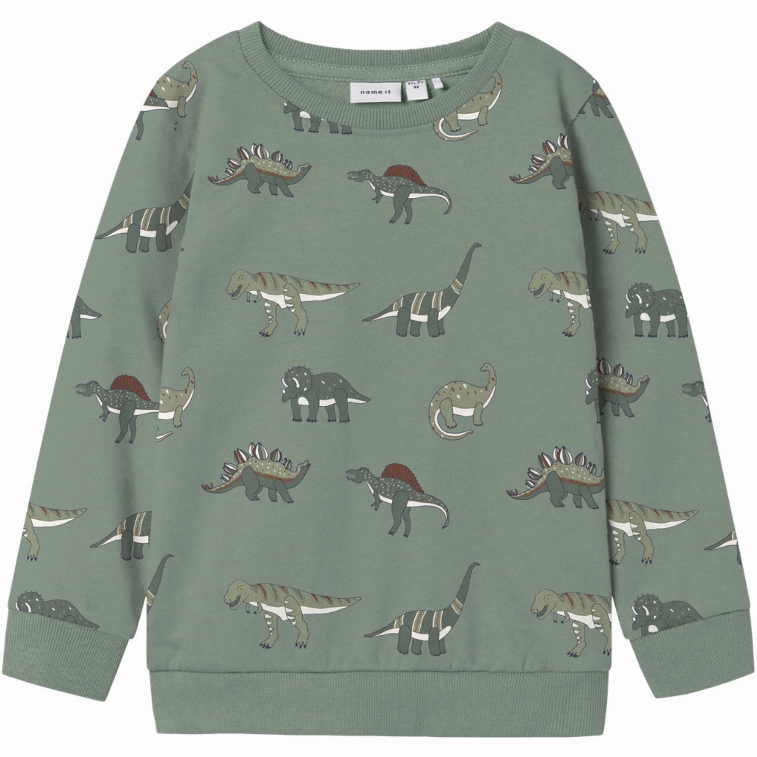 Name It Green Bay Nmmnenean Ls Swe Bru Pb Set Advanced Wicking Knit Compression Zoned Panels